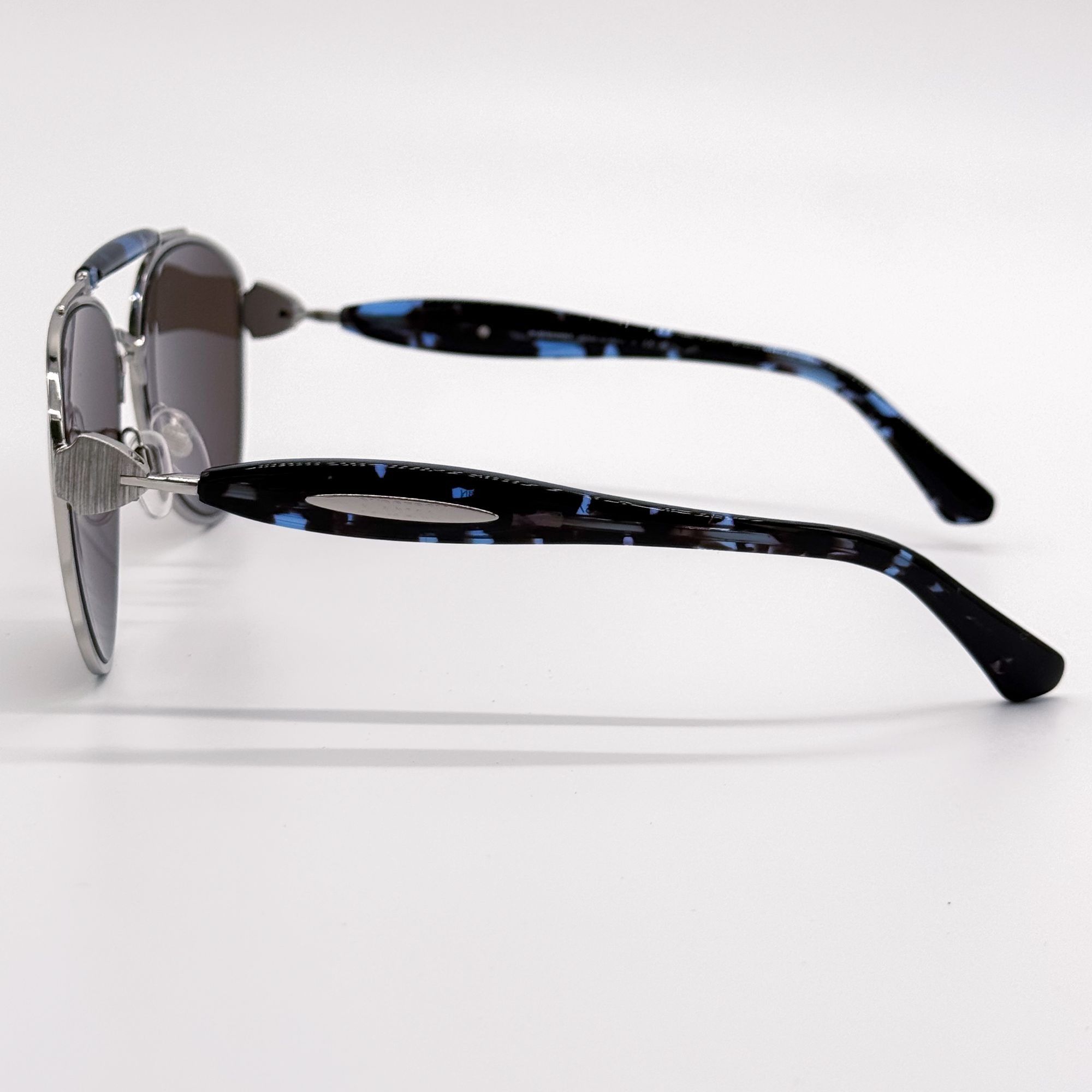 Burberry NEW BURBERRY SUNGLASSES BE3160 100573 SILVER BE3160 1005/73 Size ONE SIZE - 7 Thumbnail