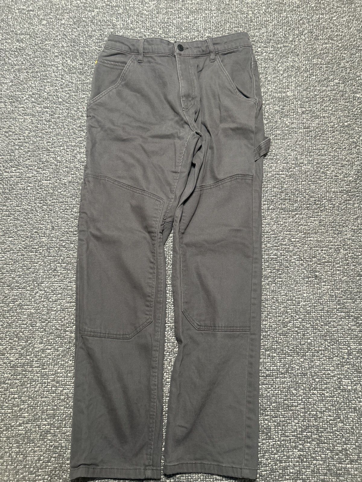 Designer × Vintage Dark Grey Double Knees Size US 32 / EU 48 - 2 Thumbnail