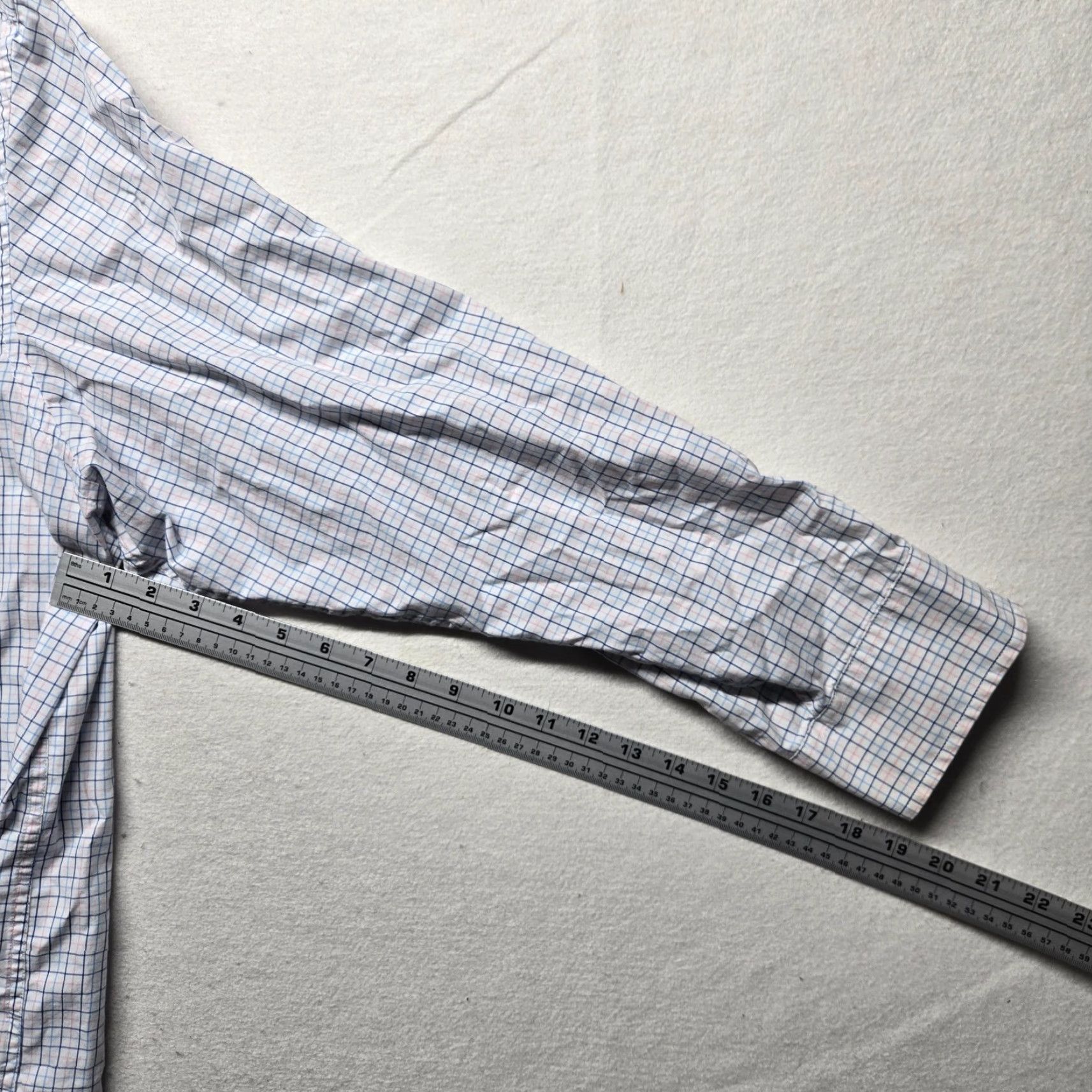 Izod IZOD Shirt Button-Up White Checkered Long Sleeve Adult 3XL Regular Men’s, Cotton, Preppy Classic, Everyday Wear Size US XXL / EU 58 / 5 - 5 Thumbnail