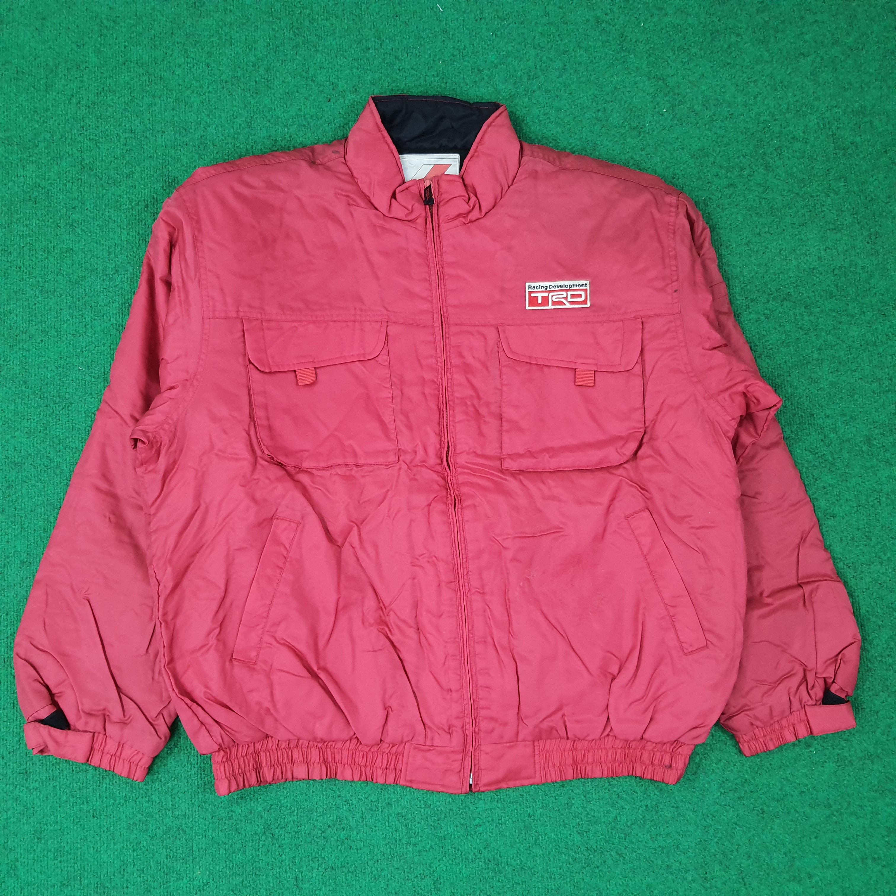 Japanese Brand Vintage TRD Motor Sports Wear Jacket C262N15 Size US XL / EU 56 / 4 - 3 Thumbnail