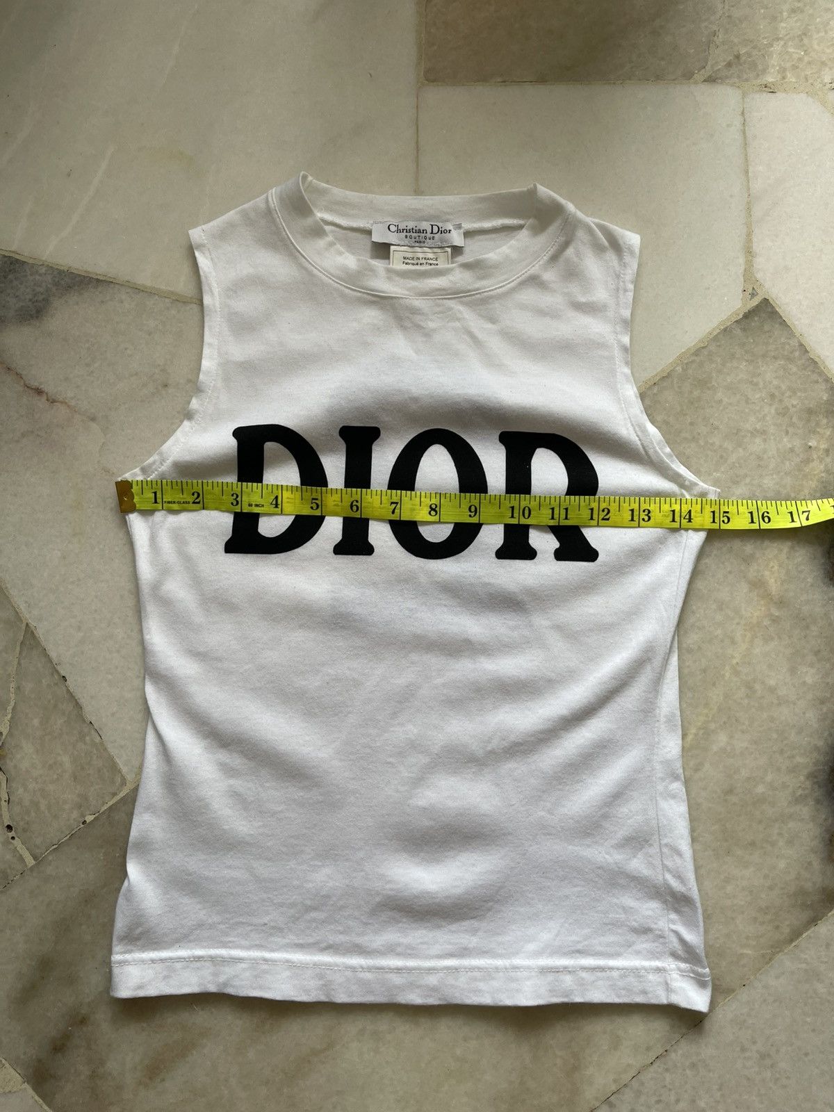 Dior 2001 Most Rare ' Dior 2 'John Galliano Tank Top Size XS / US 0-2 / IT 36-38 - 11 Thumbnail