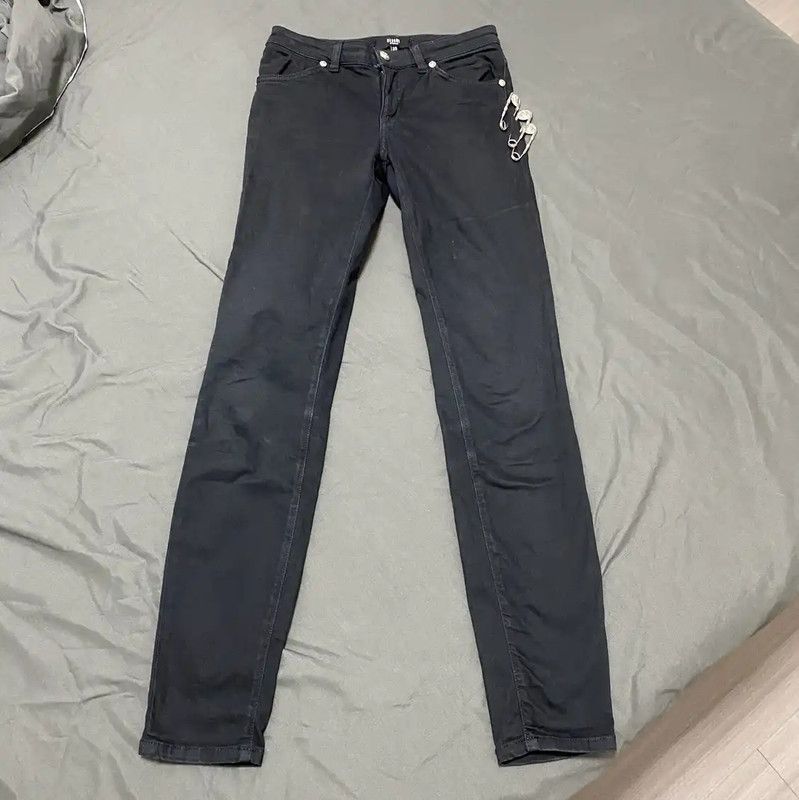 Versace Versace Black Cotton Women's Jeans 0089 Size 28" / US 6 / IT 42 - 1 Thumbnail