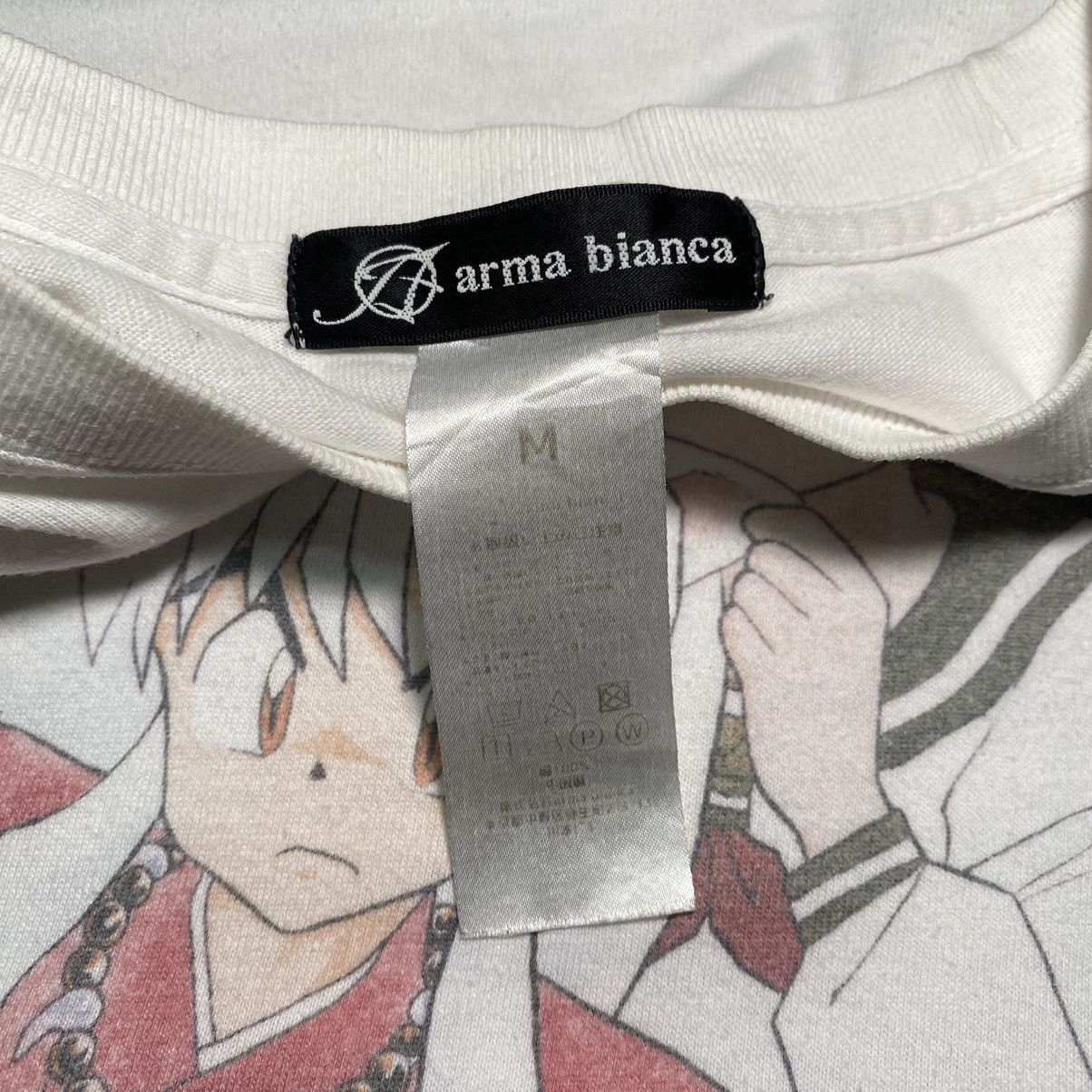 Anime × Japanese Brand INUYASHA & KAGOME ANIME T SHIRT ARMA BIANCA Size US M / EU 48-50 / 2 - 3 Thumbnail
