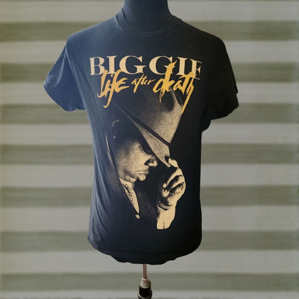 Alife The Notorious B.I.G. Biggie Smalls Life After Death Black Graphic T Shirt Size S Mens T-Shirt Graphic Tee Hip Hop Size US S / EU 44-46 / 1 - 1 Thumbnail