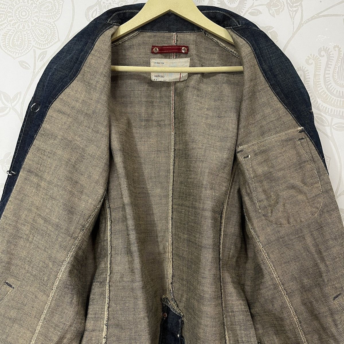 Levi's × Levi's Made & Crafted × Vintage Levis Redloop Chore Jacket Hidden Rivet Buttons Size US L / EU 52-54 / 3 - 19 Thumbnail
