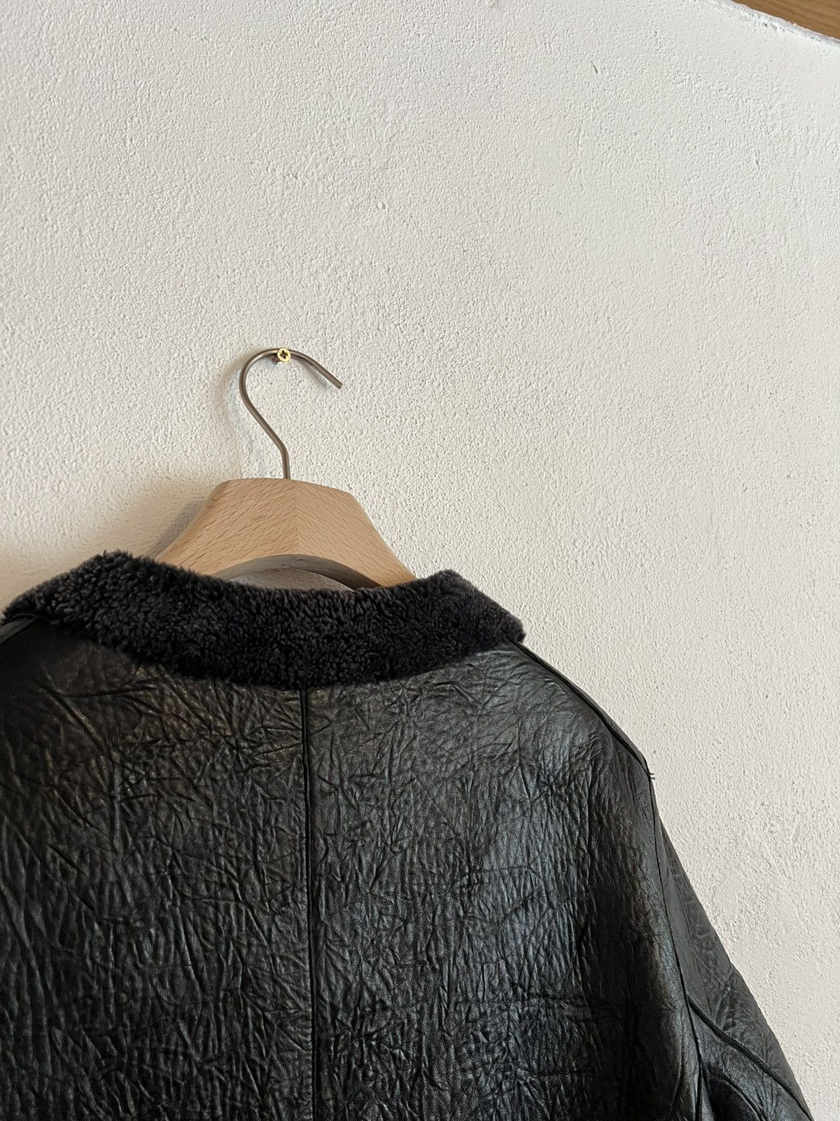 Jil Sander Jil Sander Vintage 80s Leather Archived Coat Rare Streetwear Size S / US 4 / IT 40 - 15 Thumbnail