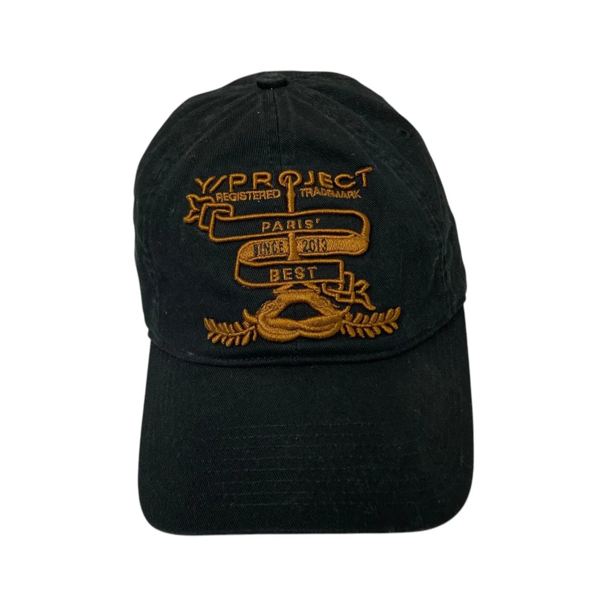 Y/Project Embroidered Logo Cap Size ONE SIZE - 2 Thumbnail