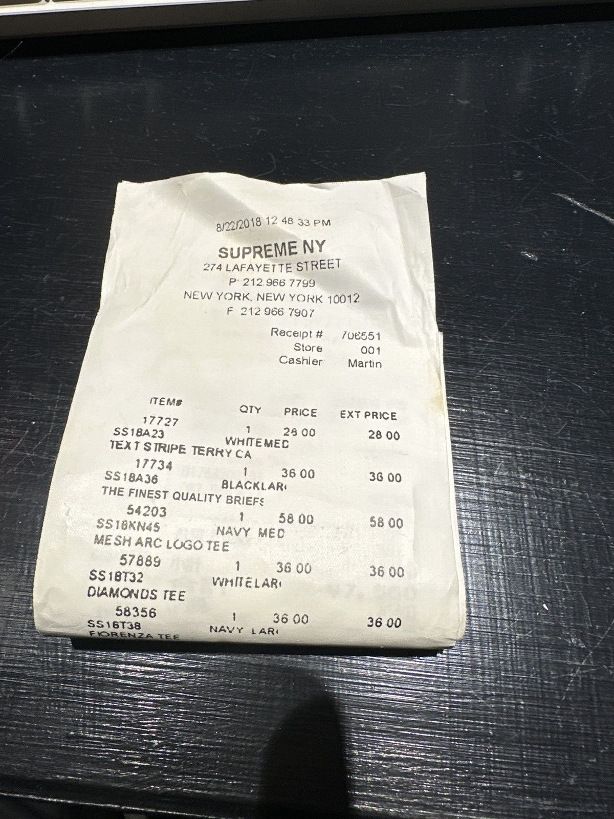Maison Margiela $11 Dollar Bill Artisanal Wallet