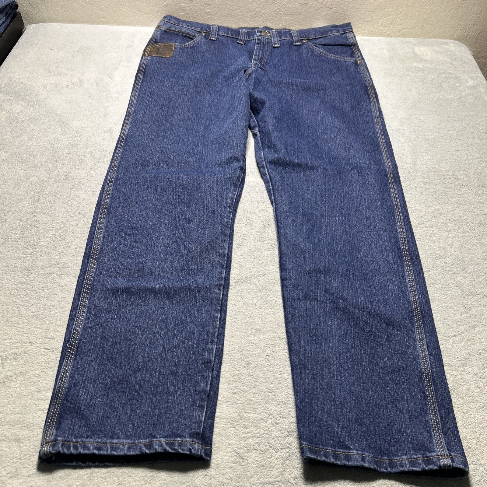Wrangler Wrangler Beyond Baggy Jeans Mens 44x32 Riggs Wide Hamilton Size US 44 / EU 60 - 15 Thumbnail