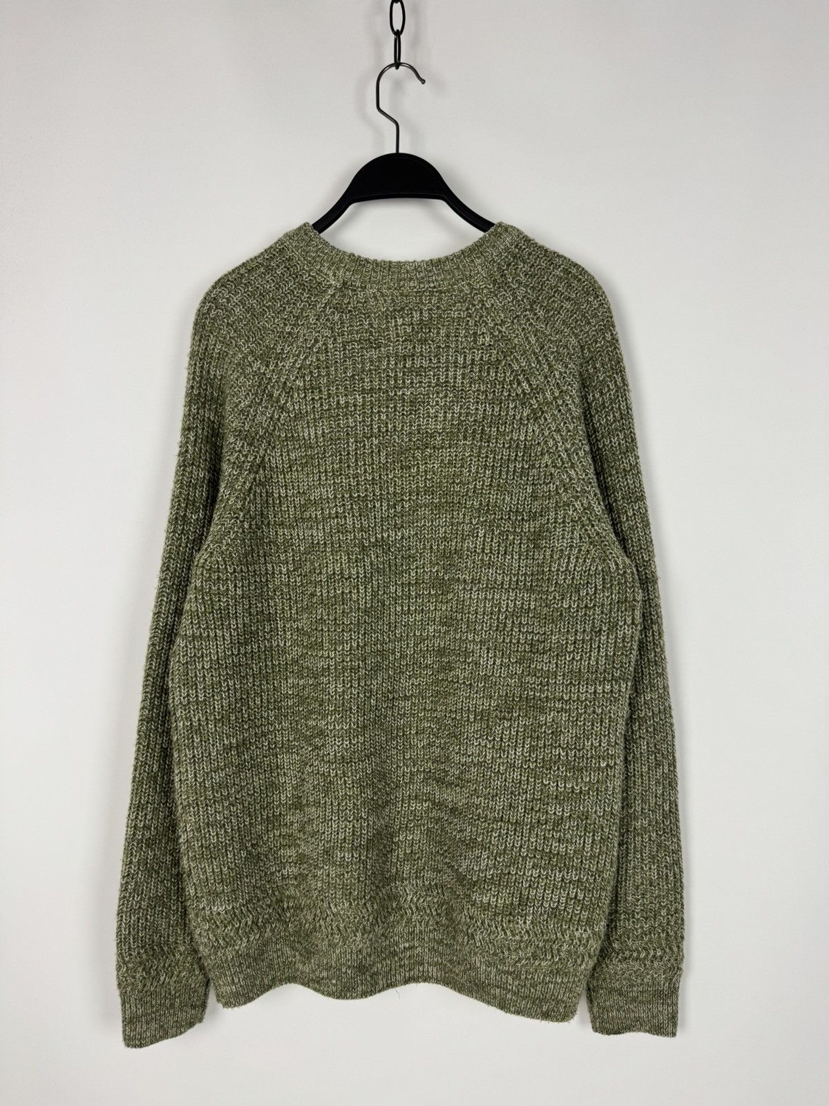 Folk Blend Knitted Crew Neck Sweater
