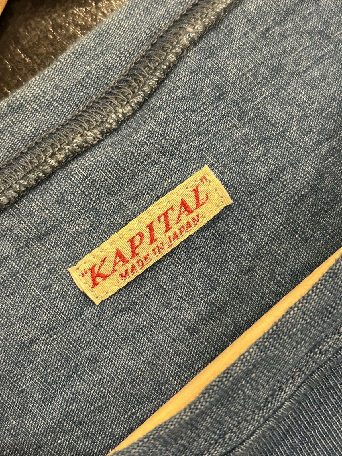 Kapital Kapital Fringe Denim Tee Size US M / EU 48-50 / 2 - 3 Thumbnail