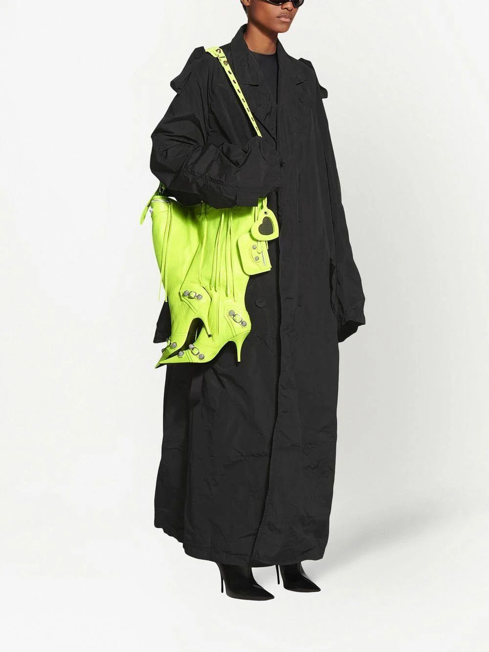 Balenciaga o1bcso1str1124 Size: OS / Le Cagole Boot Bag in Yellow Size ONE SIZE - 3 Thumbnail