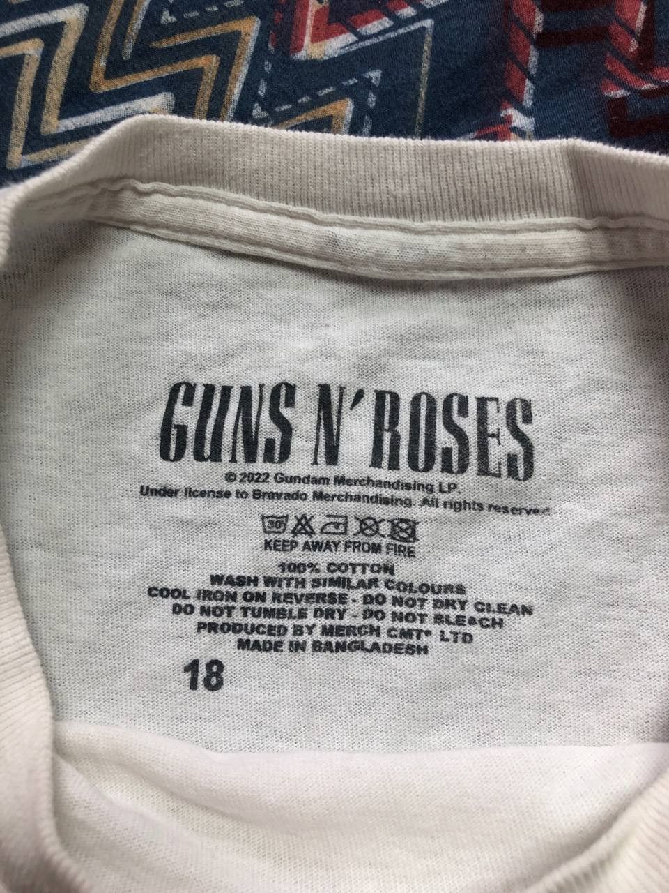 Band Tees × Guns N' Roses × Vintage Vintage Guns n Roses Was Here t-shirt 2022 Size US L / EU 52-54 / 3 - 2 Thumbnail
