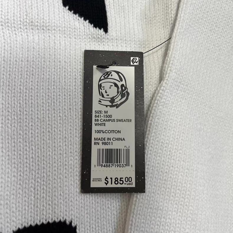 Billionaire Boys Club BBC US Intarsia Crew Neck Knit Sweater. Q7 Size US L / EU 52-54 / 3 - 3 Thumbnail
