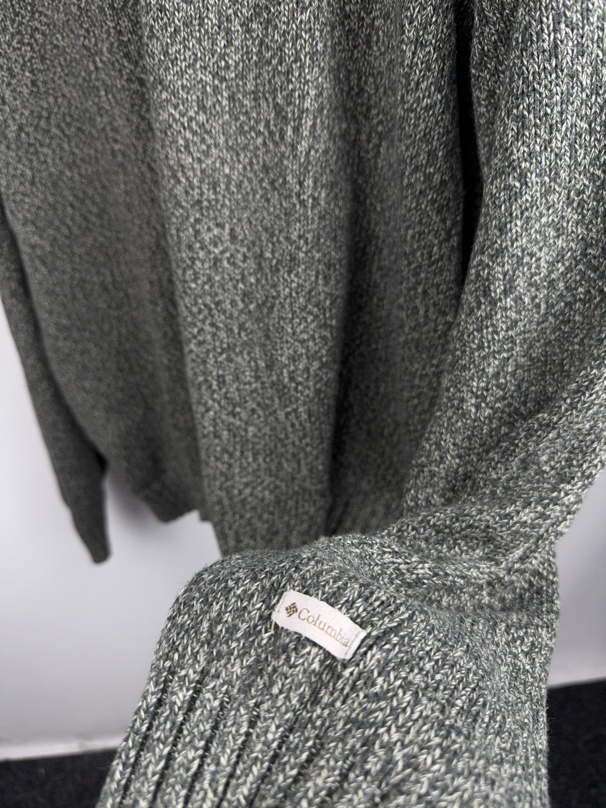 Columbia 00s Columbia Green Raglan Knit Sweater Outdoor Minimal Y2K Size US M / EU 48-50 / 2 - 9 Thumbnail