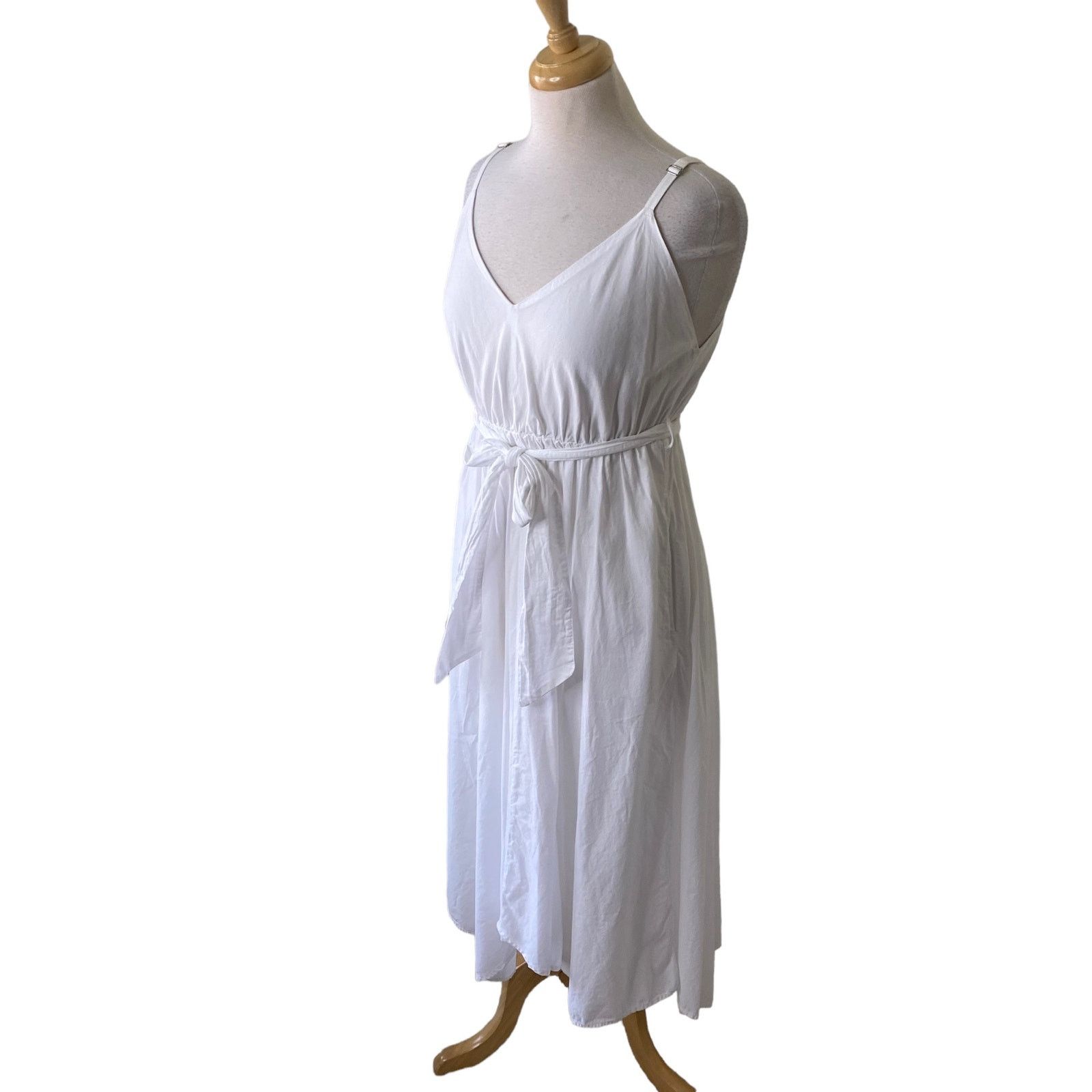 Xirena XIRENA Karolina White 100% Cotton Midi Dress Size Small Size S / US 4 / IT 40 - 3 Thumbnail