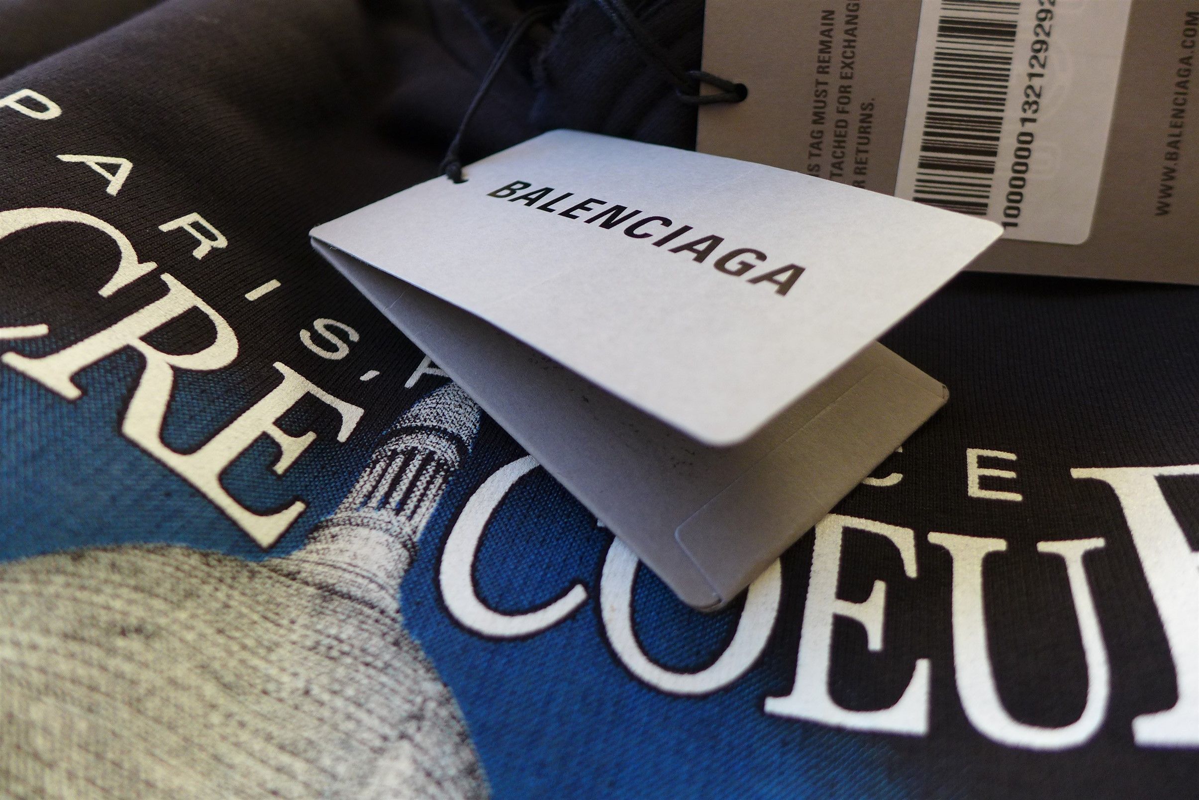 Balenciaga Balenciaga SS21 Sacré Coeur Hoodie - Black Cotton Size US M / EU 48-50 / 2 - 11 Thumbnail