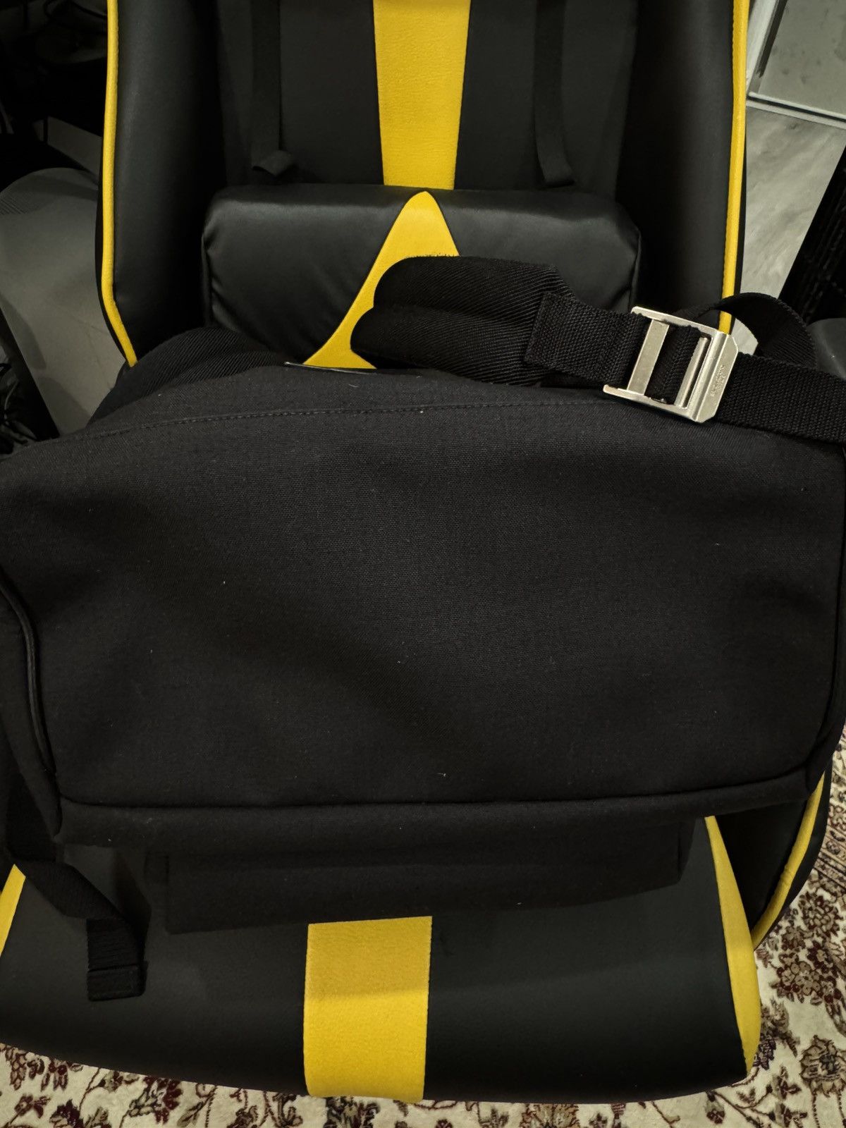 Saint Laurent Paris × Yves Saint Laurent Saint Laurent Canvas Backpack Size ONE SIZE - 4 Thumbnail