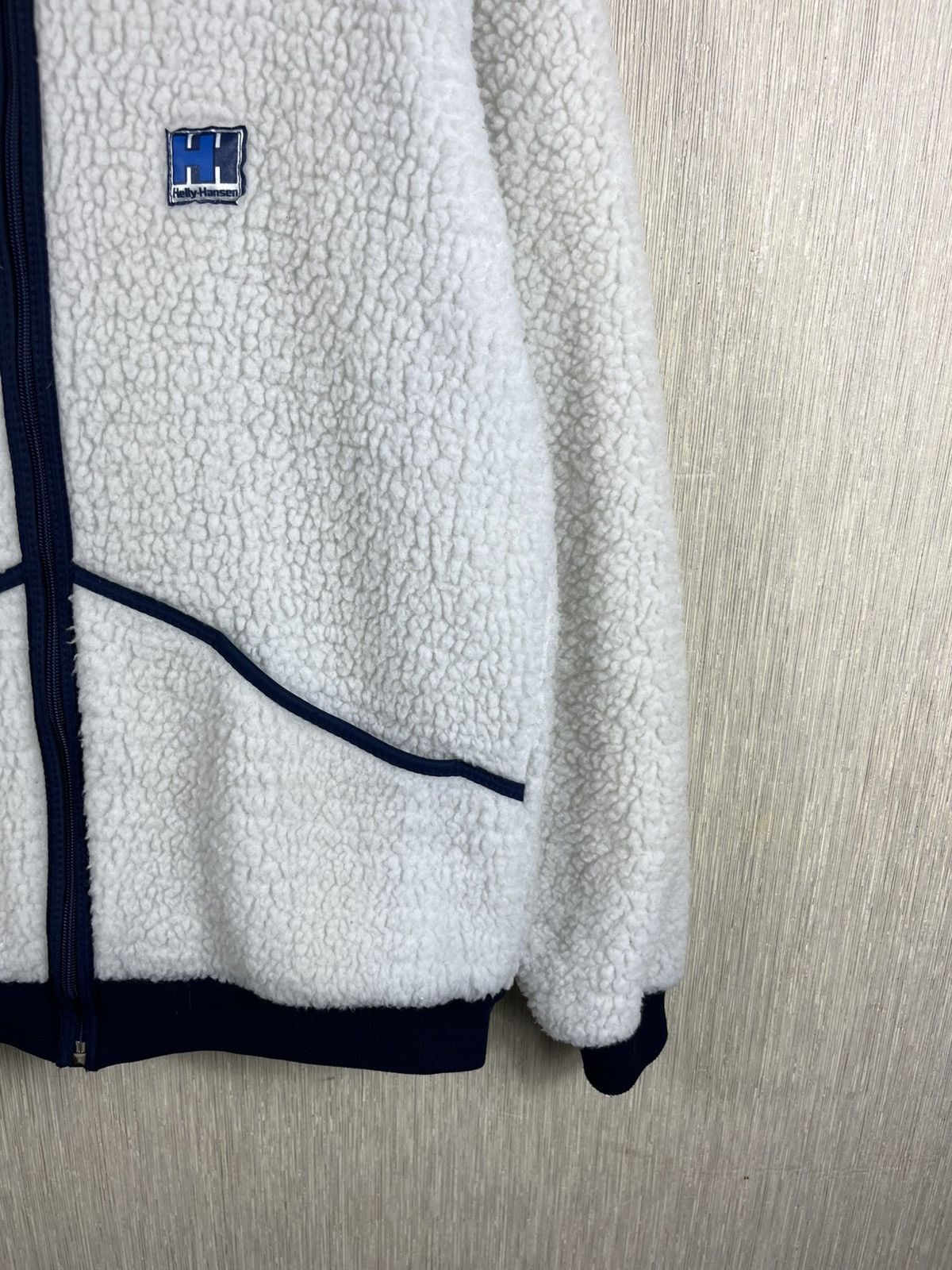 Helly Hansen × Vintage Vintage Helly Hansen fleece sherpa retro jacket zip hoodie Size US M / EU 48-50 / 2 - 6 Thumbnail