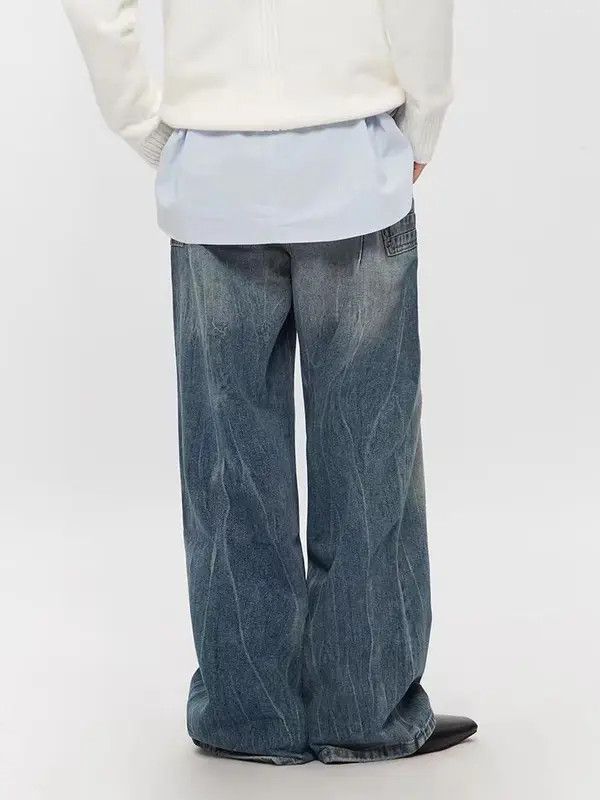 VIBE Vintage straight wash street hip hop Y2K jeans Size US 30 / EU 46 - 7 Thumbnail