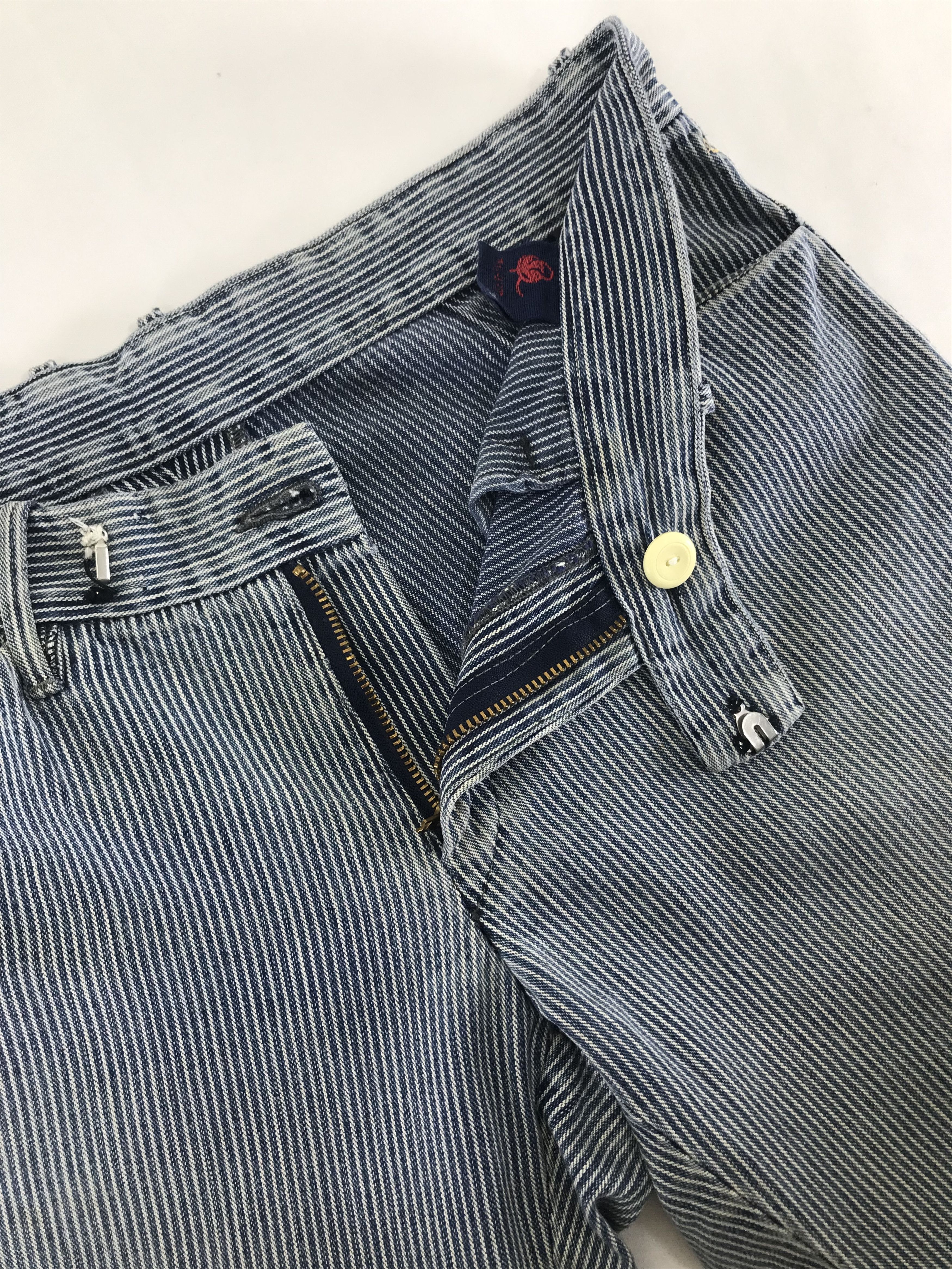 45rpm Vintage R By 45rpm Hickory Striped Pants Size US 29 - 9 Thumbnail