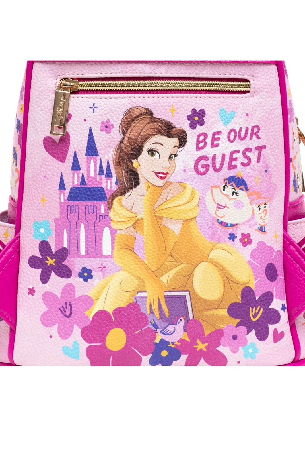 Disney Beauty & The Beast - Belle WondaPop vegan leather Backpack Size ONE SIZE - 4 Thumbnail
