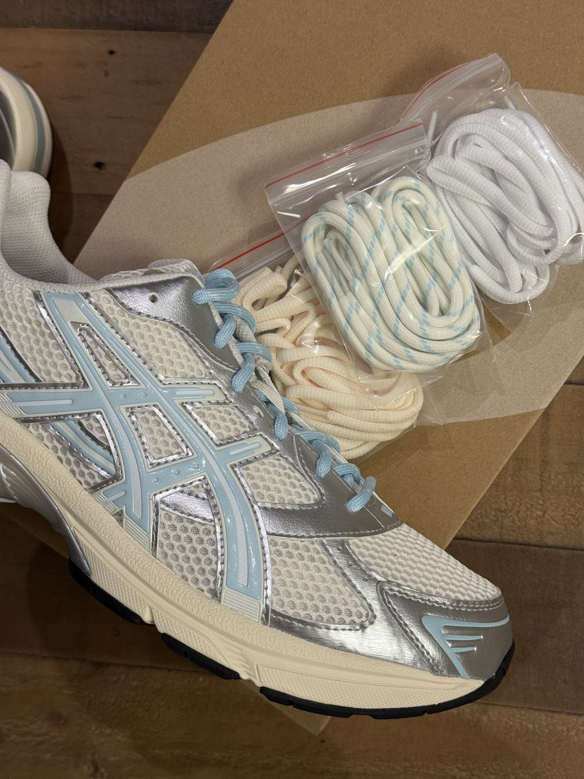 Asics Kith x Asics Gel-1130 Starlight Blue Size 11.5 Size US 11.5 / EU 44-45 - 10 Thumbnail