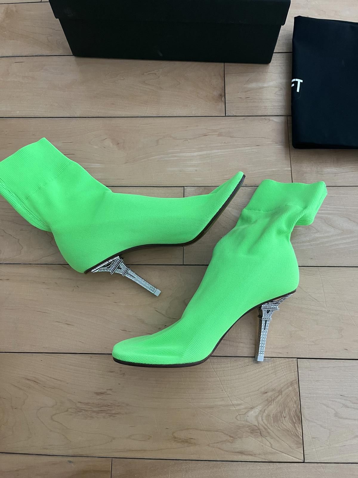Vetements NWB - Vetements Eiffel Tower Heel Boots Size US 5 / IT 35 - 2 Thumbnail