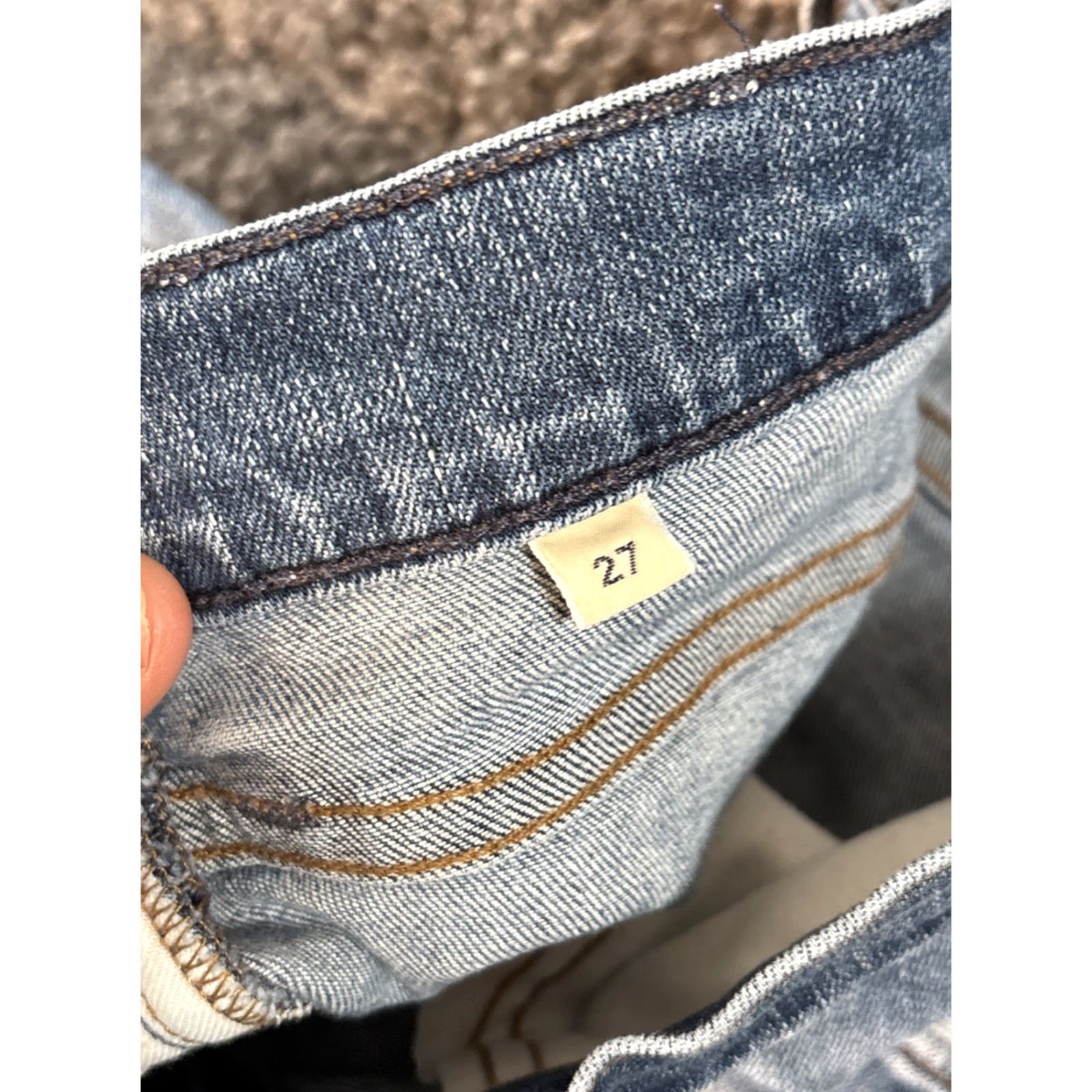 Citizens Of Humanity VINTAGE Citizens Of Humanity Elsa Jeans Women 27x24 Mid Rise Slim Crop Denim Blue Cotton Blend 5-Pocket Inseam 24 Size 27" / US 4 / IT 40 - 7 Thumbnail