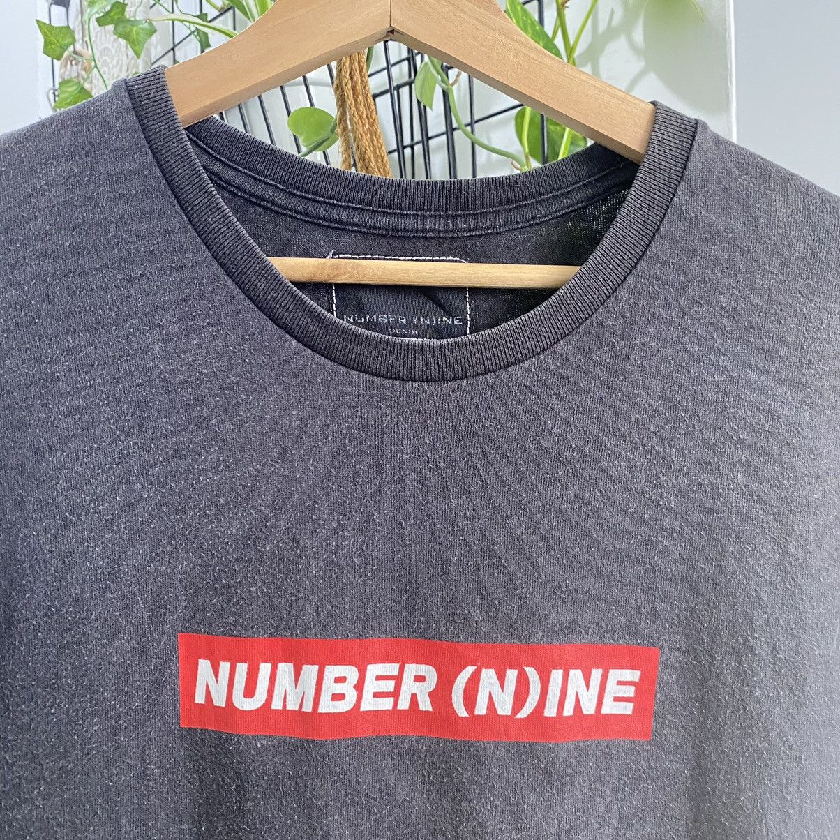 Number (N)ine 💥SICK💥Thrashed Faded Number Nine Brand ERD GRUNGE TSHIRT Size US L / EU 52-54 / 3 - 3 Thumbnail
