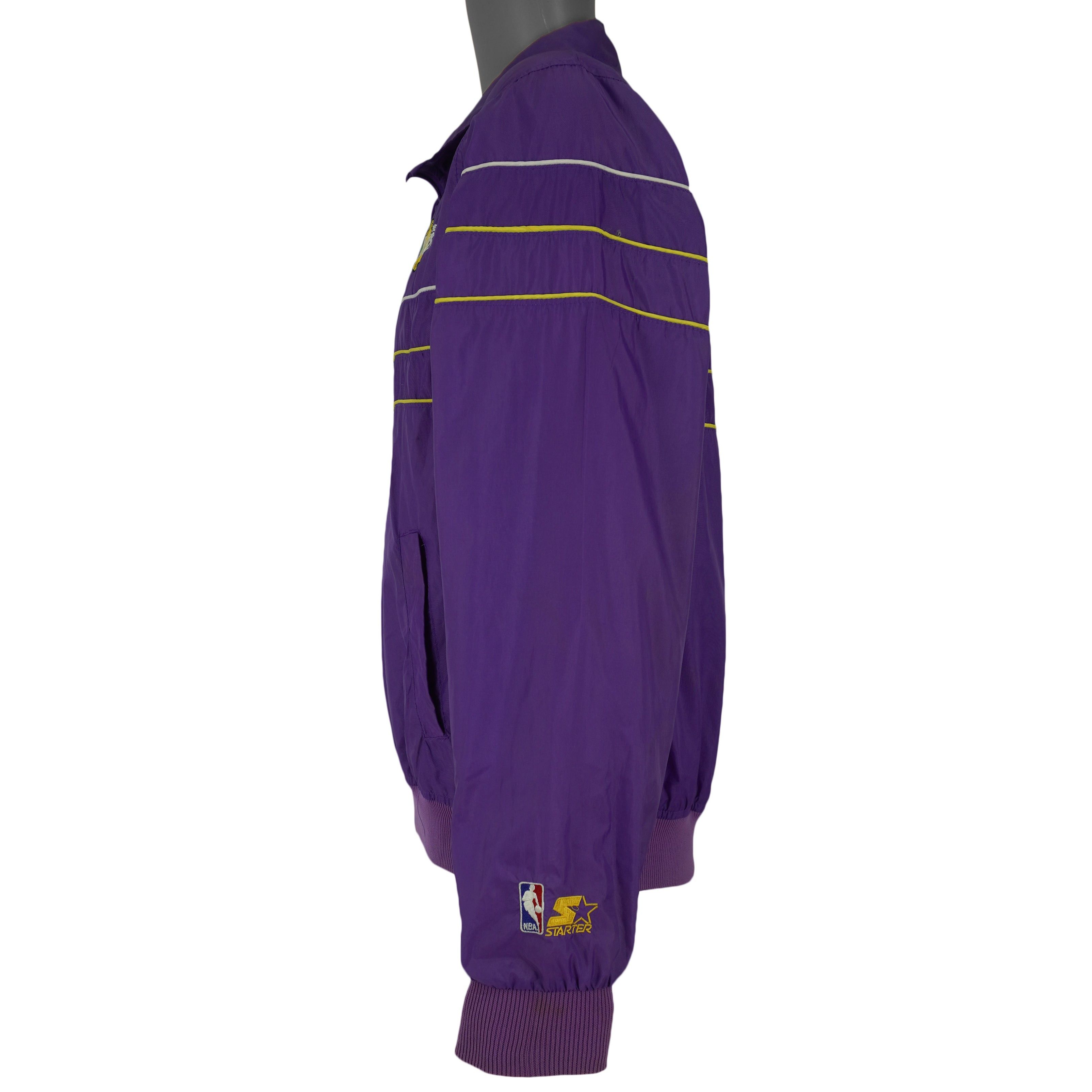 Starter Los Angeles Lakers Windbreaker 1990s Size US M / EU 48-50 / 2 - 4 Thumbnail