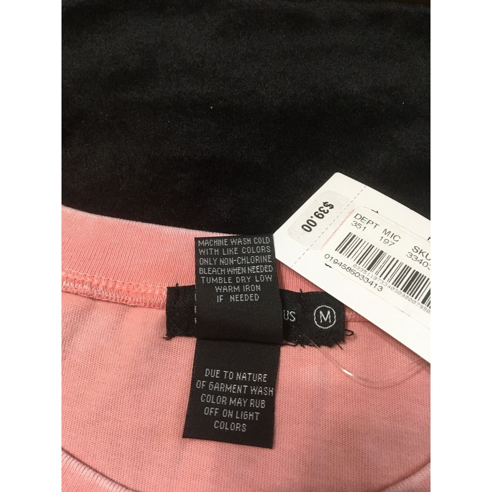 Other NWT Miss Chievous Medium Drop Shoulder Faded Pink Sweatshirt Size M / US 6-8 / IT 42-44 - 7 Thumbnail
