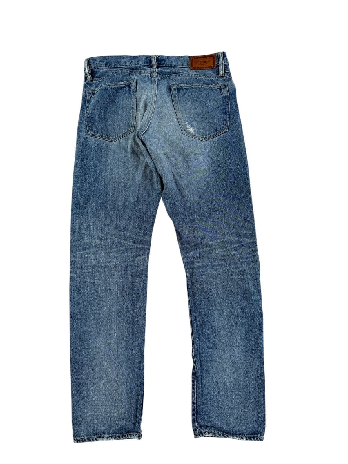Hysteric Glamour HYSTERIC GLAMOUR SELVEDGE DISTRESSED STYLE JEANS Size US 33 - 3 Thumbnail