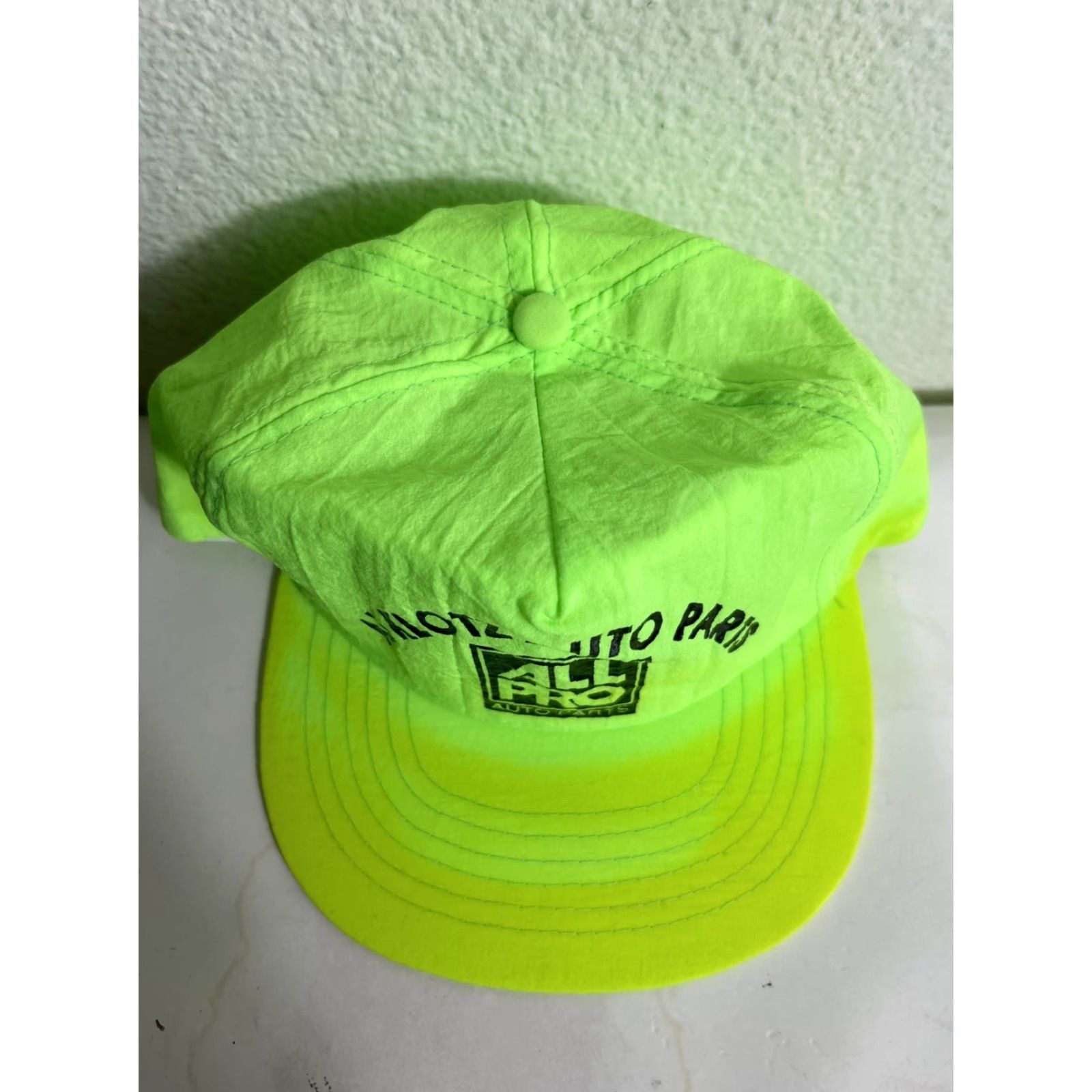 Vintage VINTAGE Maydole SnapBack Hat Neon Green Adjustable One Size Men Sun Stained Green Hat Size ONE SIZE - 5 Thumbnail