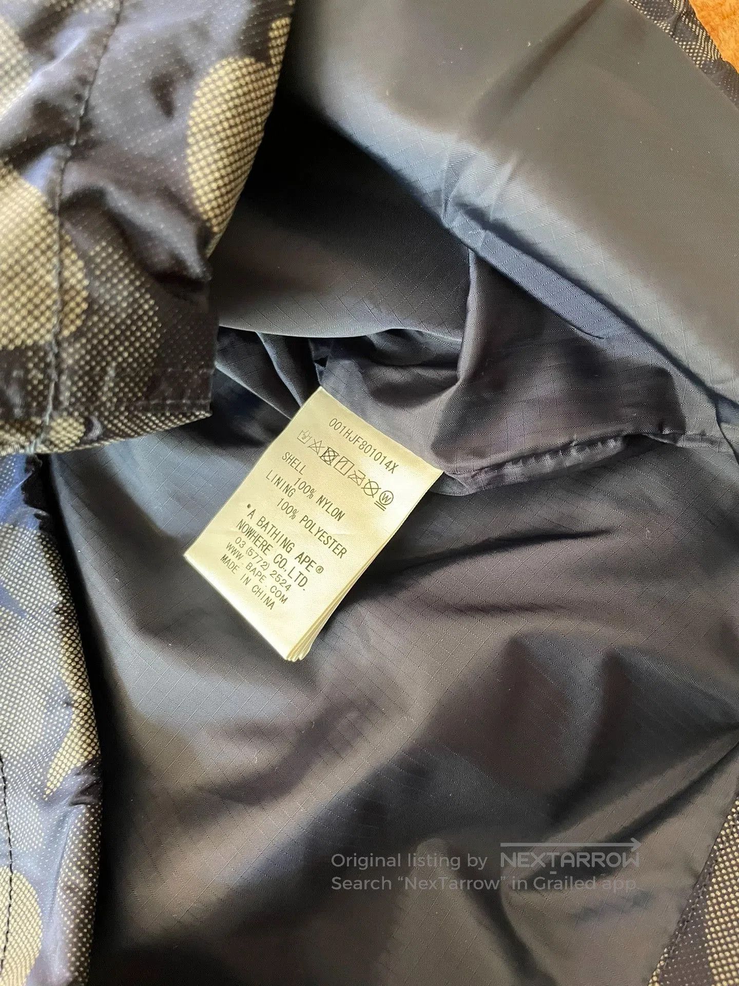 Bape Bape Polka Dot Camo Reflective Jacket. Size US XL / EU 56 / 4 - 7 Thumbnail