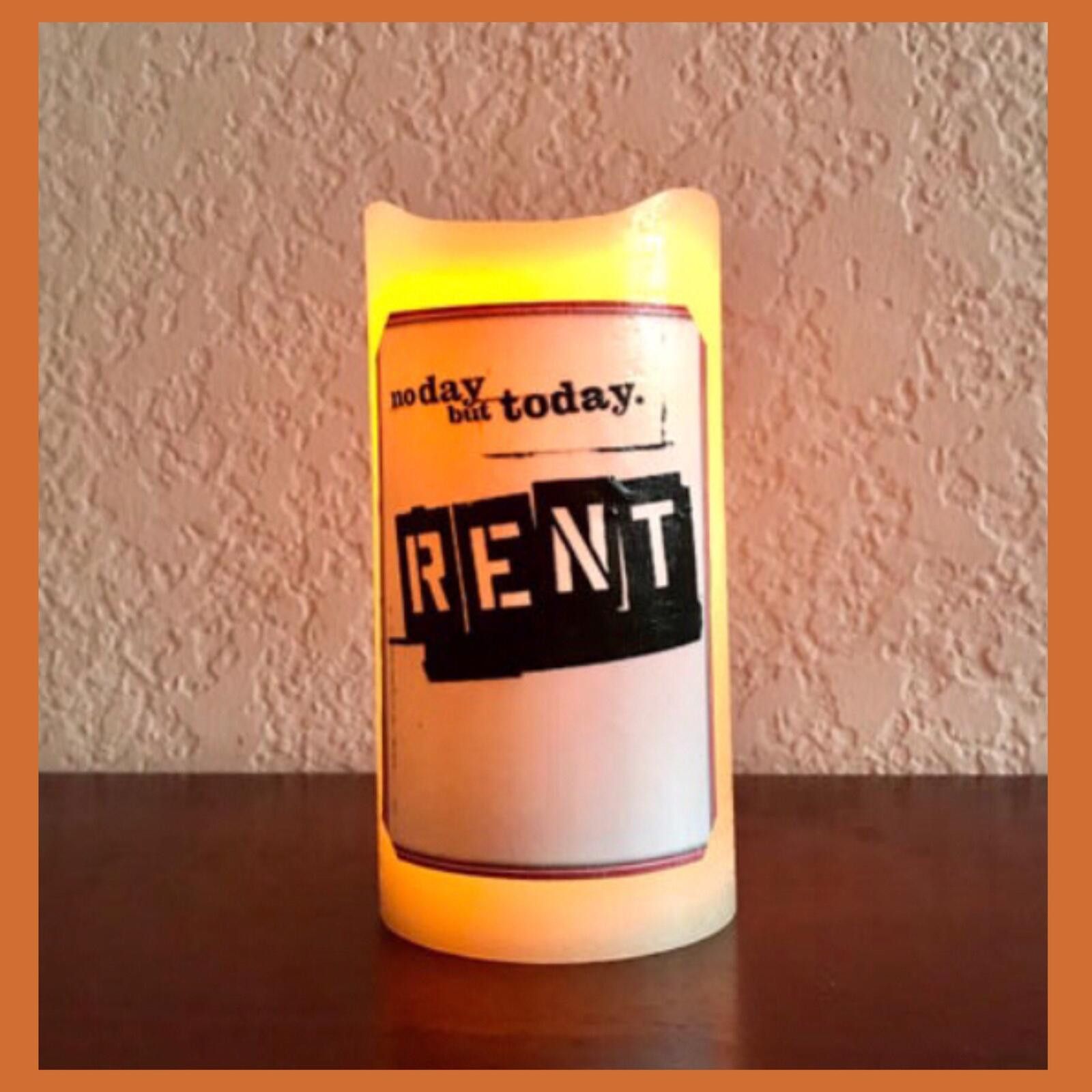 Genetic Manipulation Shinichiro Kuriya LED Flameless Candle with RENT Logo and Purple Ribbon Size ONE SIZE - 2 Thumbnail