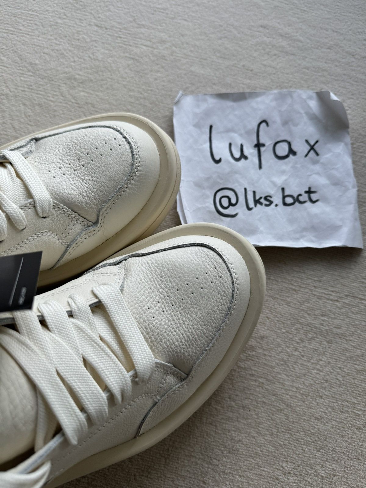 Converse × Rick Owens Drkshdw NEW | TURBOWPN DRKSHDW X CONVERSE WOMENS WHITE/MILK Size US 11 / IT 41 - 17 Thumbnail
