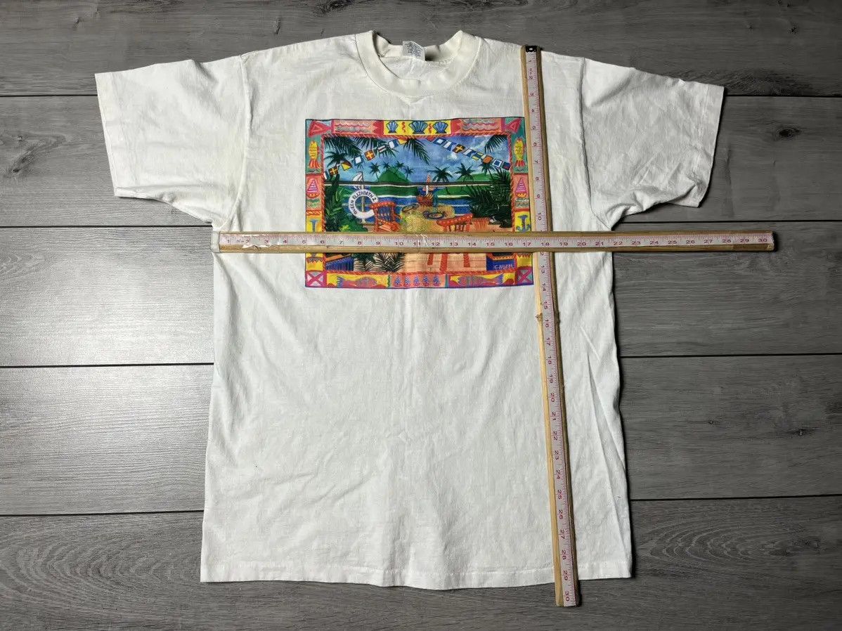 Vintage Vintage T-shirt hawaii print size XLarge Size US XL / EU 56 / 4 - 7 Thumbnail