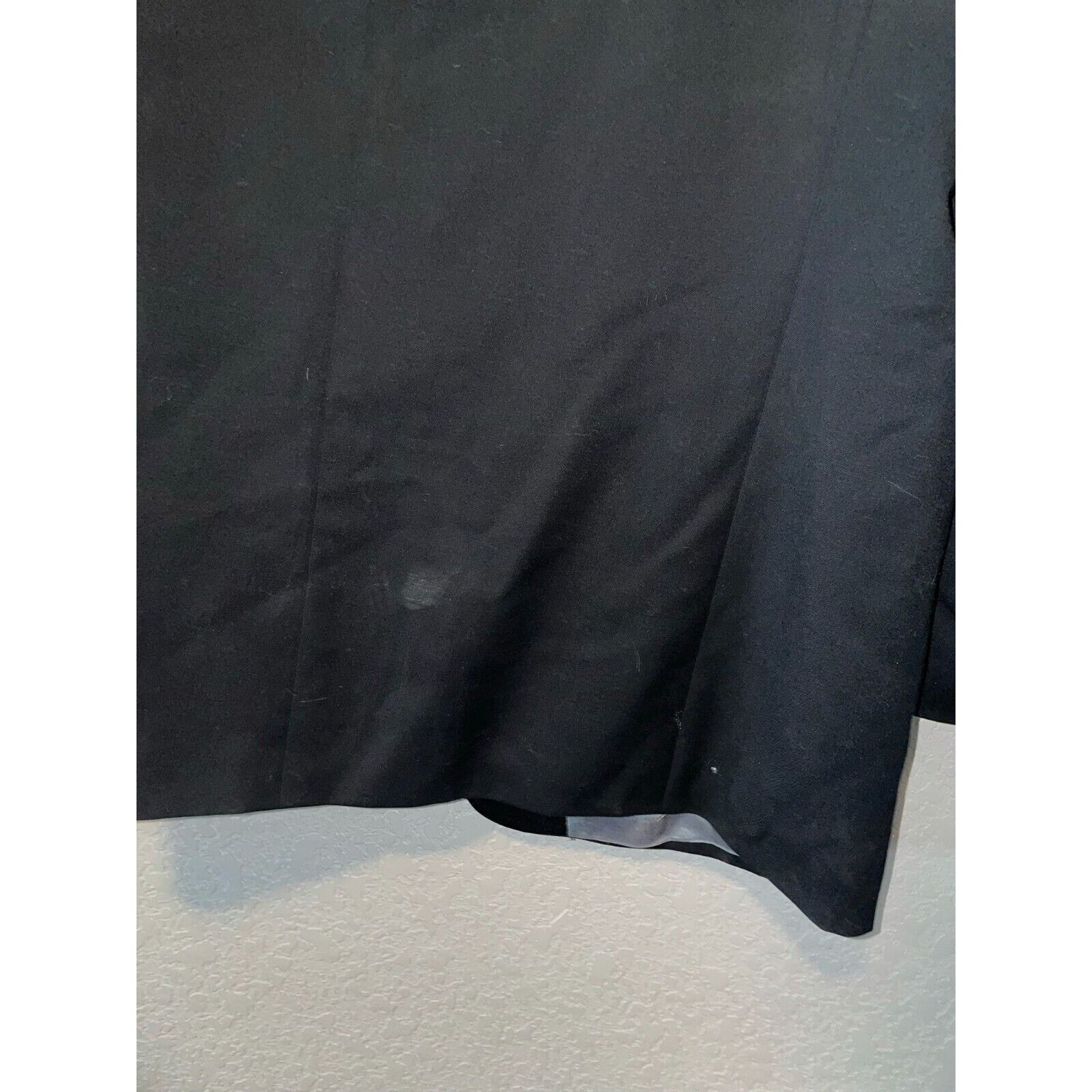 Calvin Klein Vintage Calvin Klein Blazer Jacket Wool Black Suit Wear VTG Size 36R - 10 Thumbnail