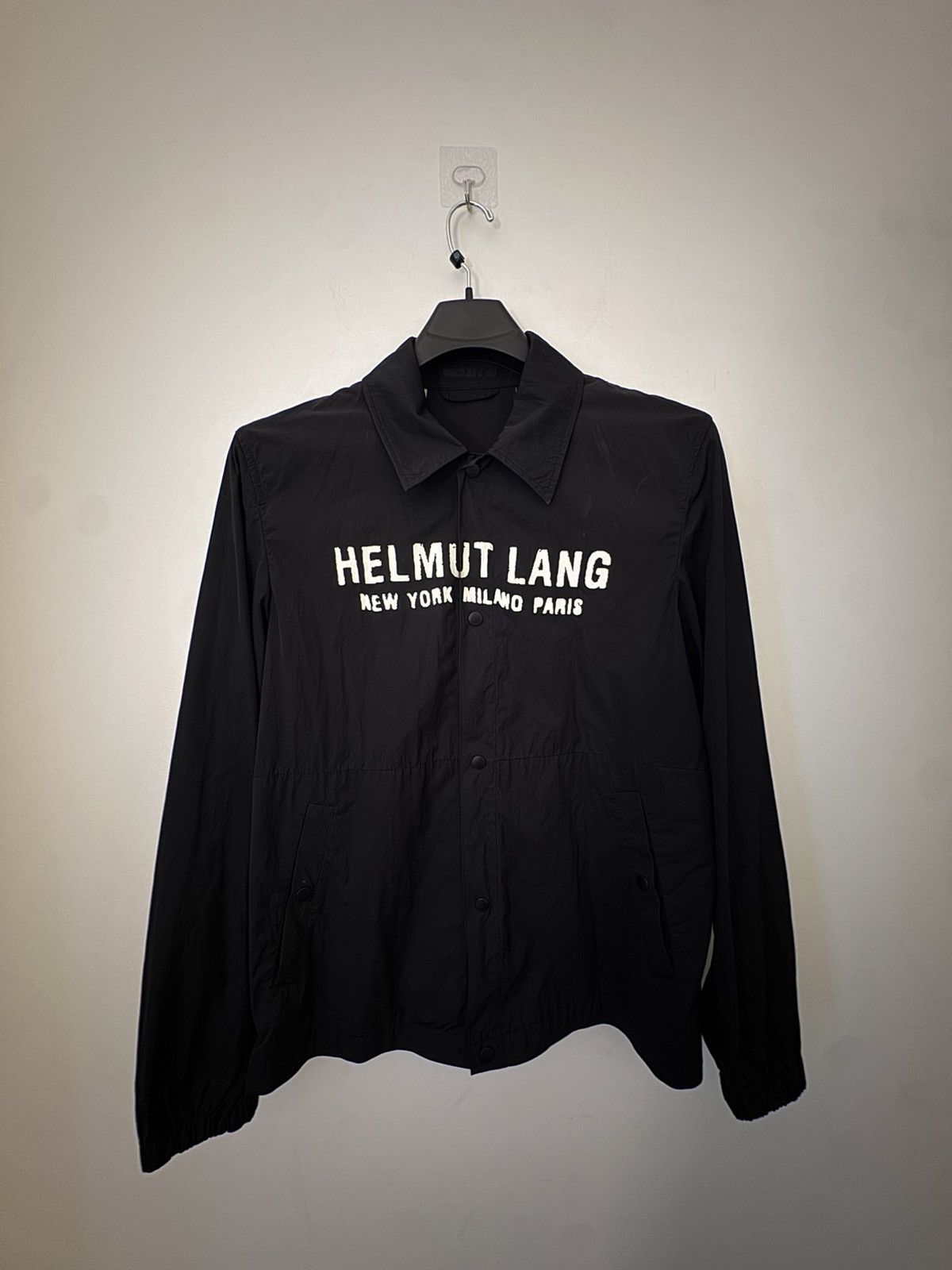 Helmut Lang Helmut Lang New York Milano Paris Nylon Jacket Size US L / EU 52-54 / 3 - 1 Thumbnail