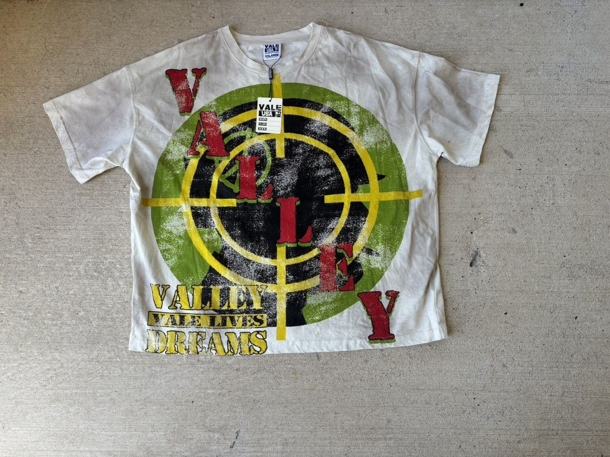 VALE FOREVER T Shirts ヴィンテージ Tシャツ TARGET TEE Vale Forever Target Tee Vintage White – PIECES