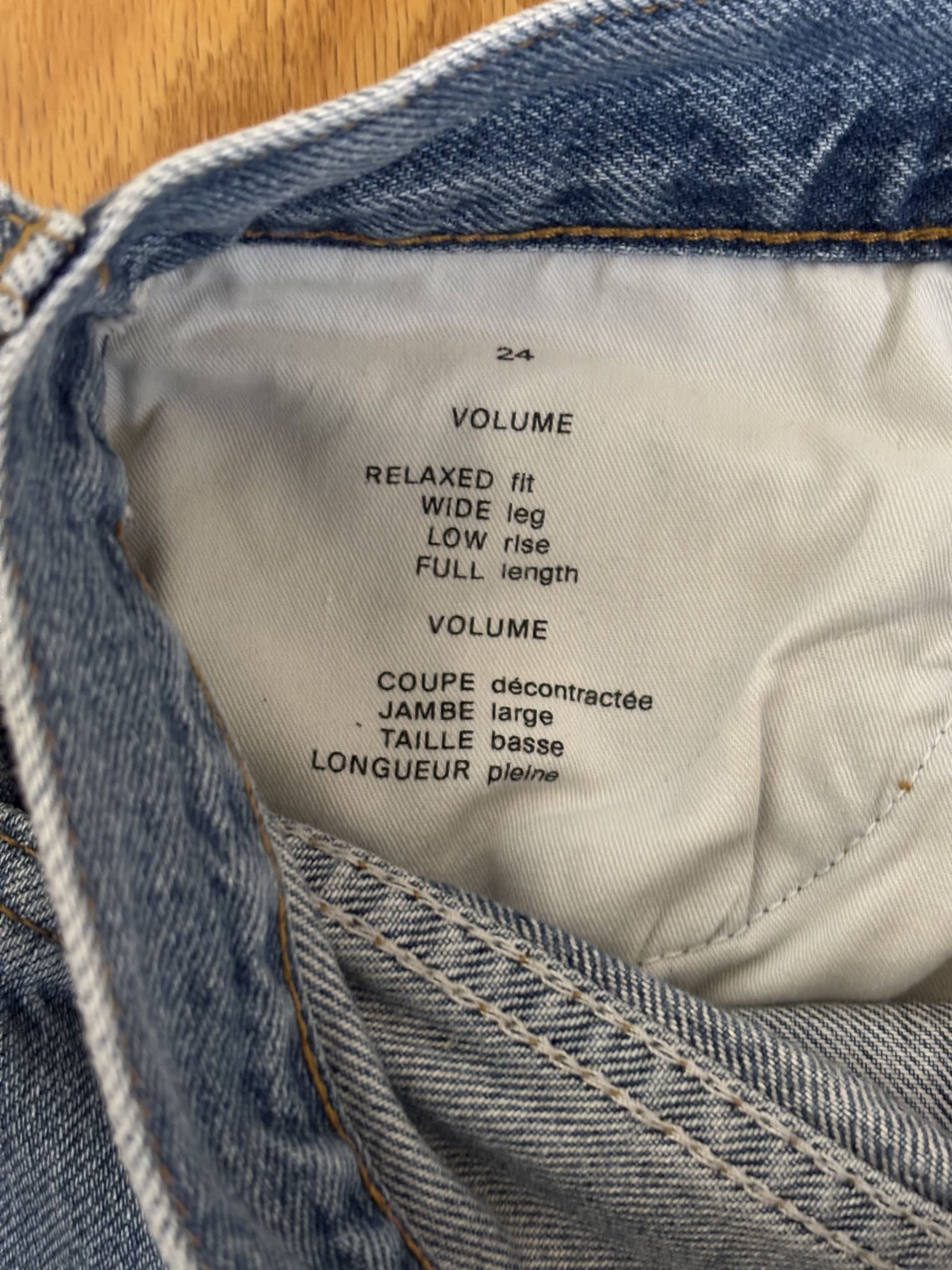 Cos COS Volume Wide Jeans Light Blue Size 24 Size 24" / US 00 / IT 34 - 3 Thumbnail