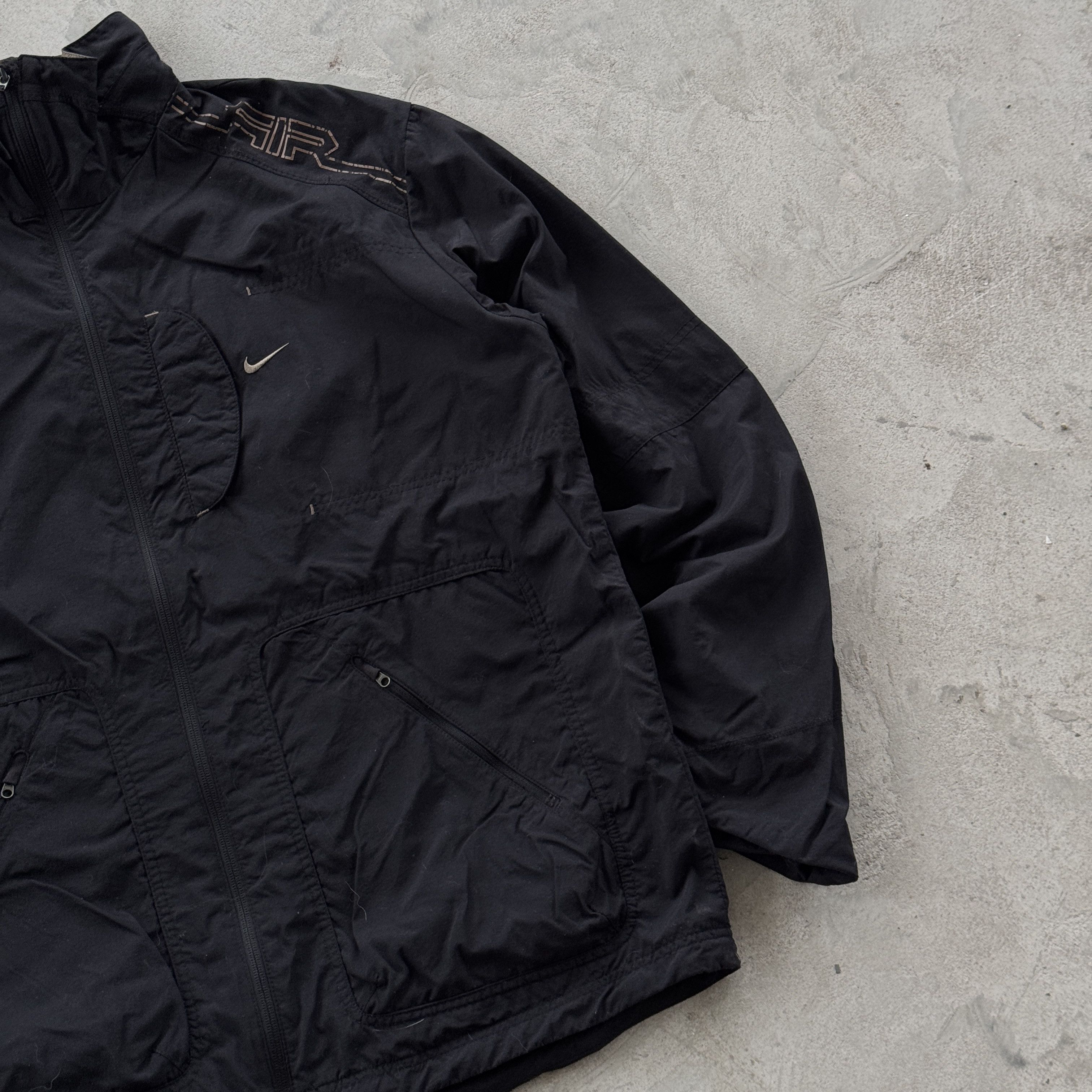 Nike Nike Air Nylon Windbreaker Jacket Size US XL / EU 56 / 4 - 2 Thumbnail