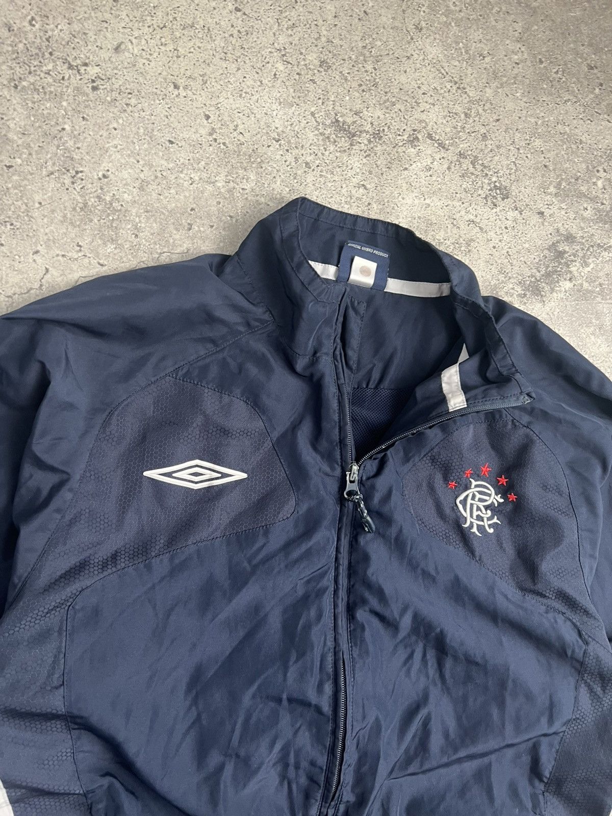 Umbro Vintage Umbro Rangers Track Jacket Football Soccer 2000s Size US M / EU 48-50 / 2 - 3 Thumbnail