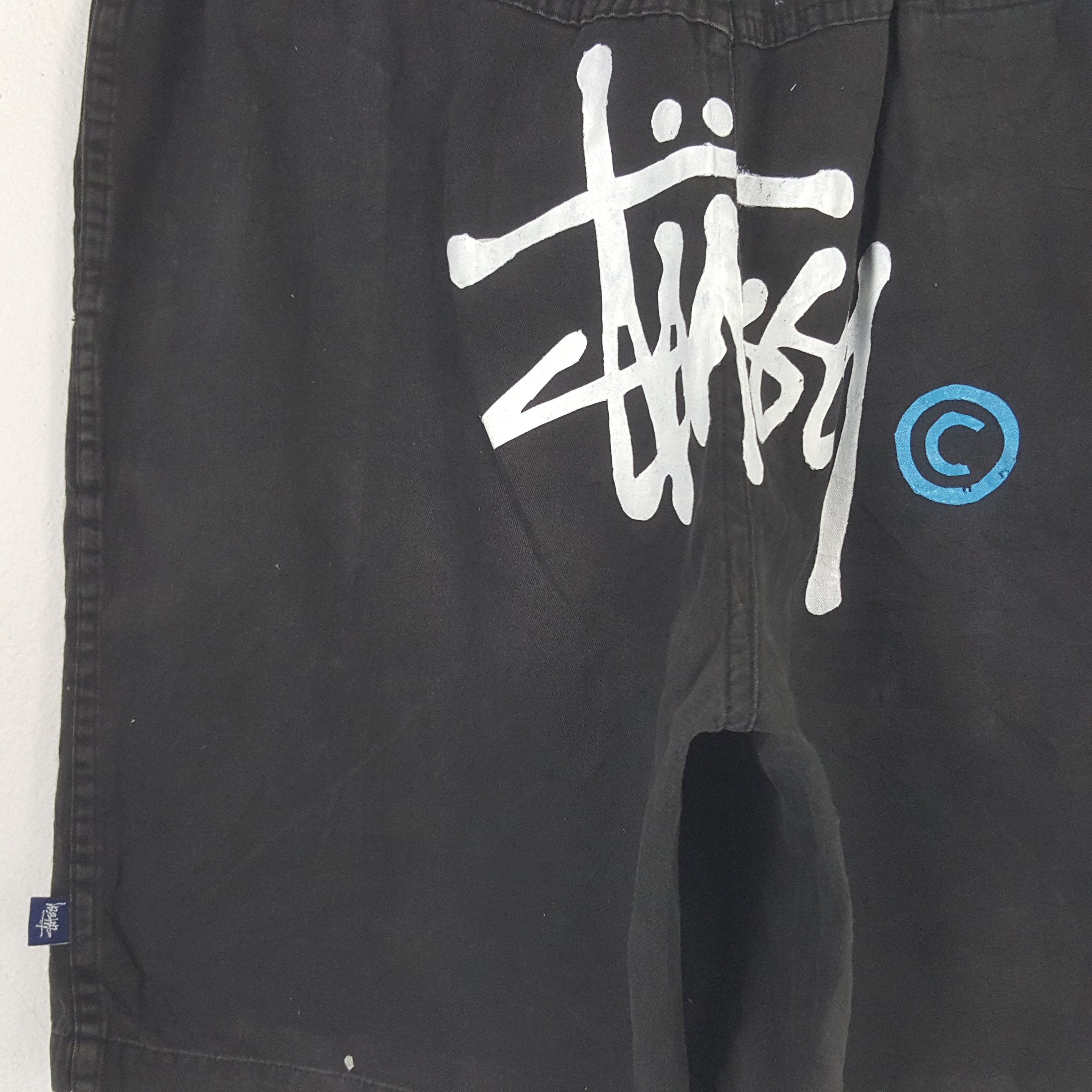 Stussy × Vintage Vintage Stussy Streetwear Style Shorts Pants C280N15 Size US 26 / EU 42 - 2 Thumbnail