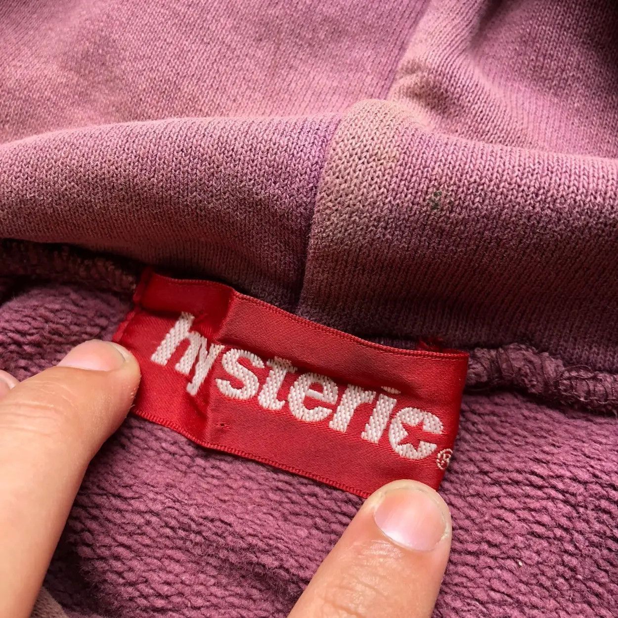 Hysteric Glamour Vintage 90s Y2K Hysteric Glamour Distressed Hoodie Size US M / EU 48-50 / 2 - 5 Thumbnail