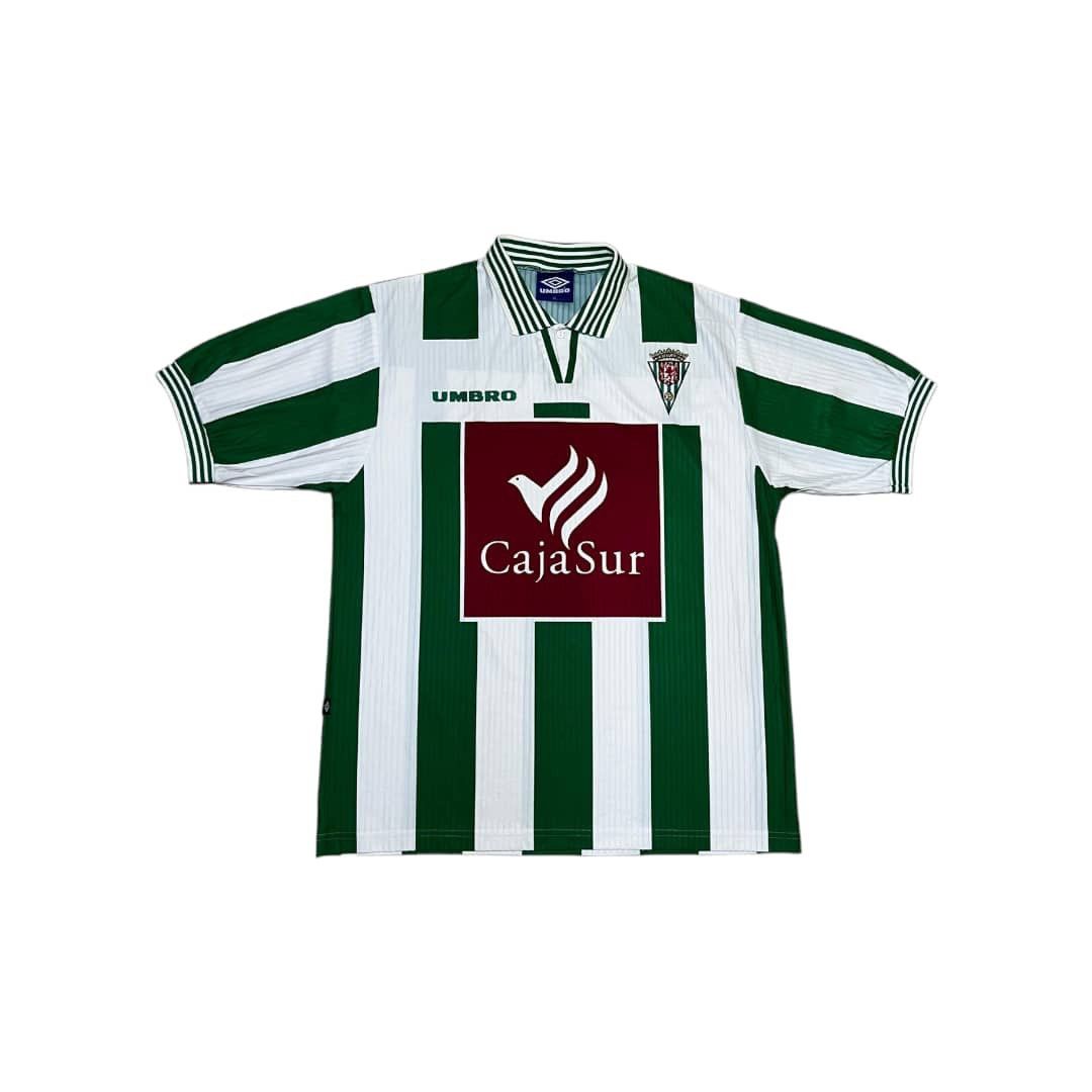 image of Official Soccer Shirt Utillage Cordoba Cf 1997-99 Umbro in White, Men's (Size XL)