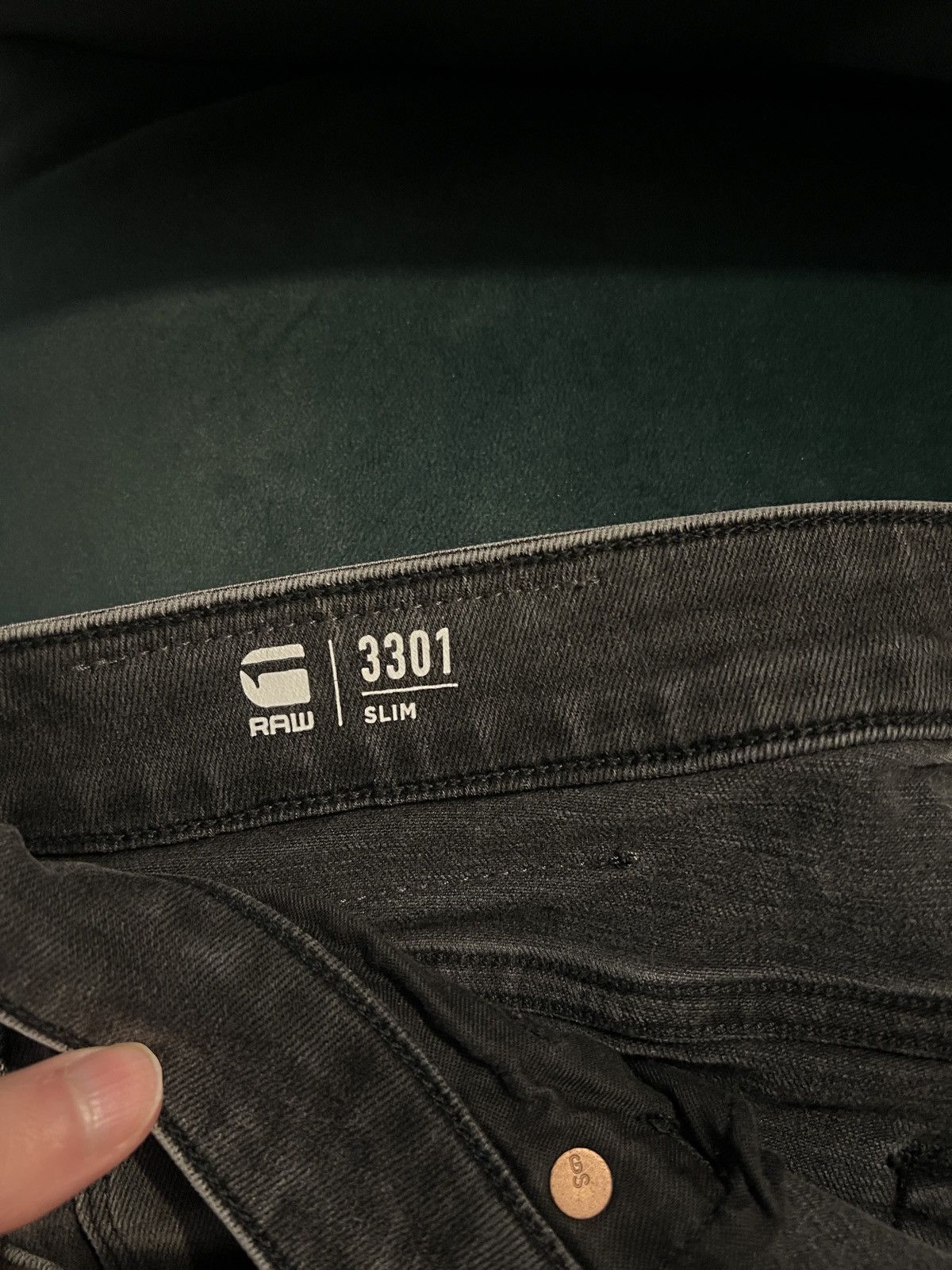 G-Star Dark grey like new g star raw jeans Size US 32 / EU 48 - 4 Thumbnail