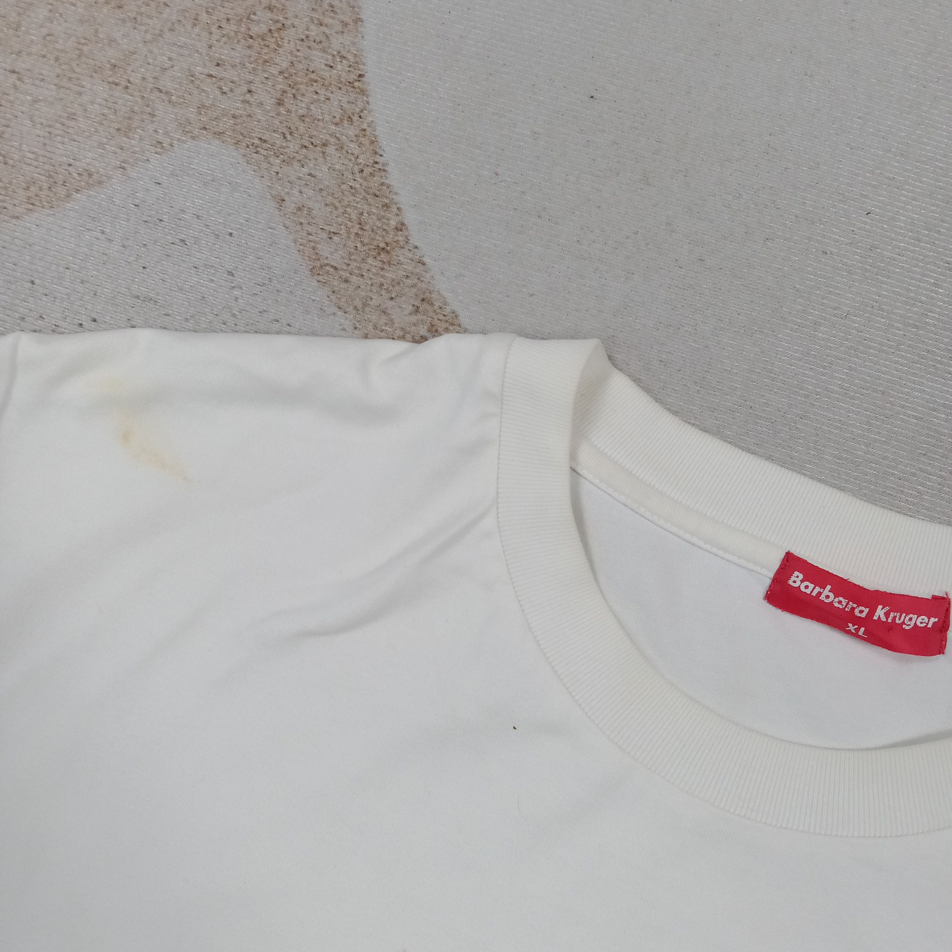 Barbara Kruger Barbara Kruger Japanese Brand Art Tshirt C276N30 Size US XL / EU 56 / 4 - 3 Thumbnail