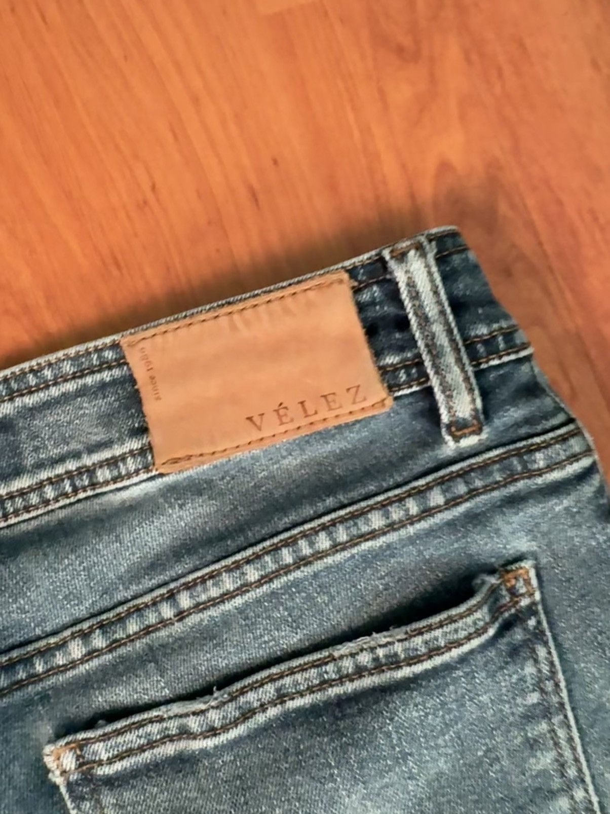 Other VÉLEZ Denim Semi Fitted Ripped Jeans Size US 32 / EU 48 - 7 Thumbnail